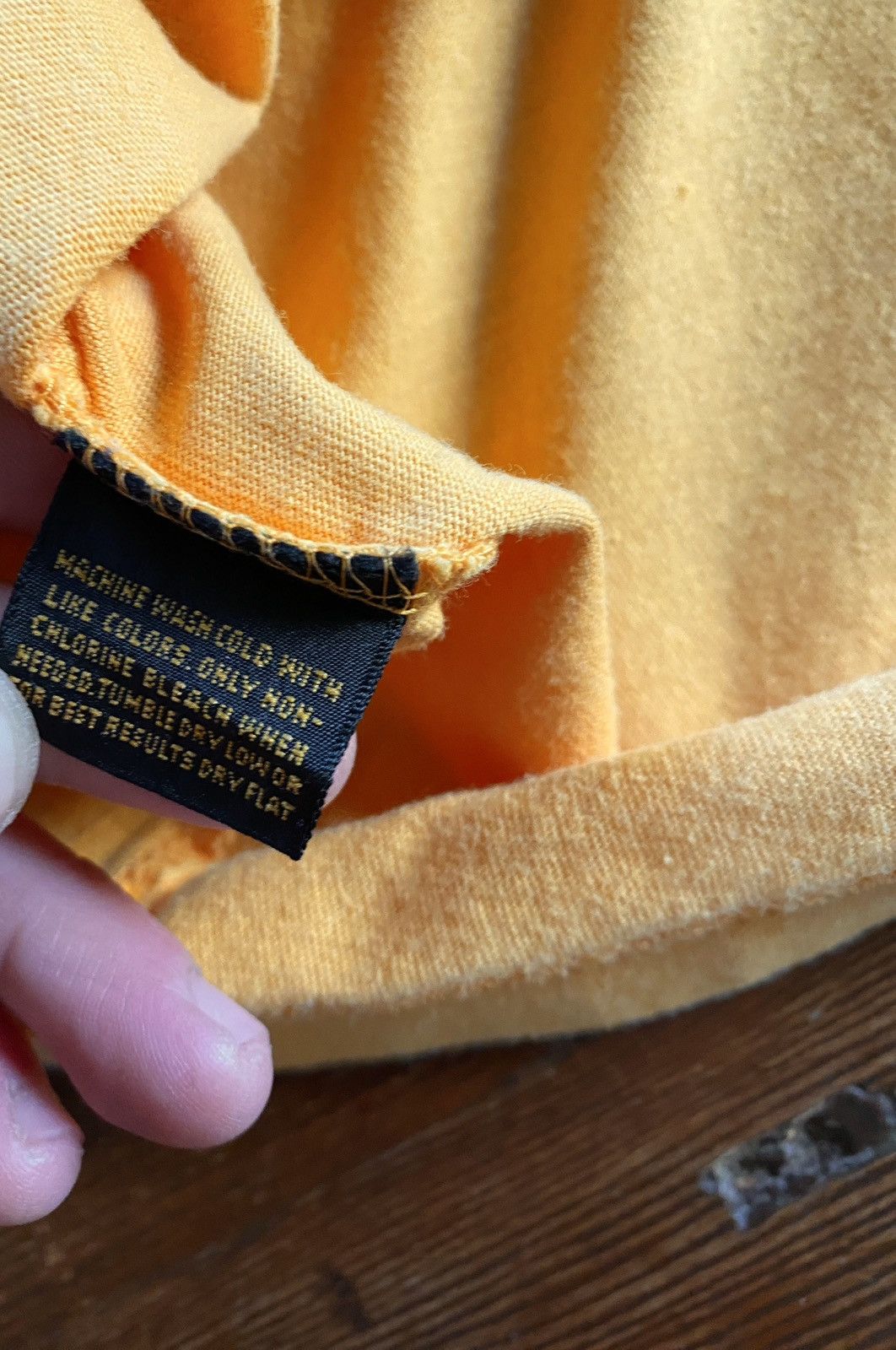 Eddie Bauer Vintage 80’s Eddie Bauer Orange Boxy Blank Pocket Tee Size US M / EU 48-50 / 2 - 6 Thumbnail