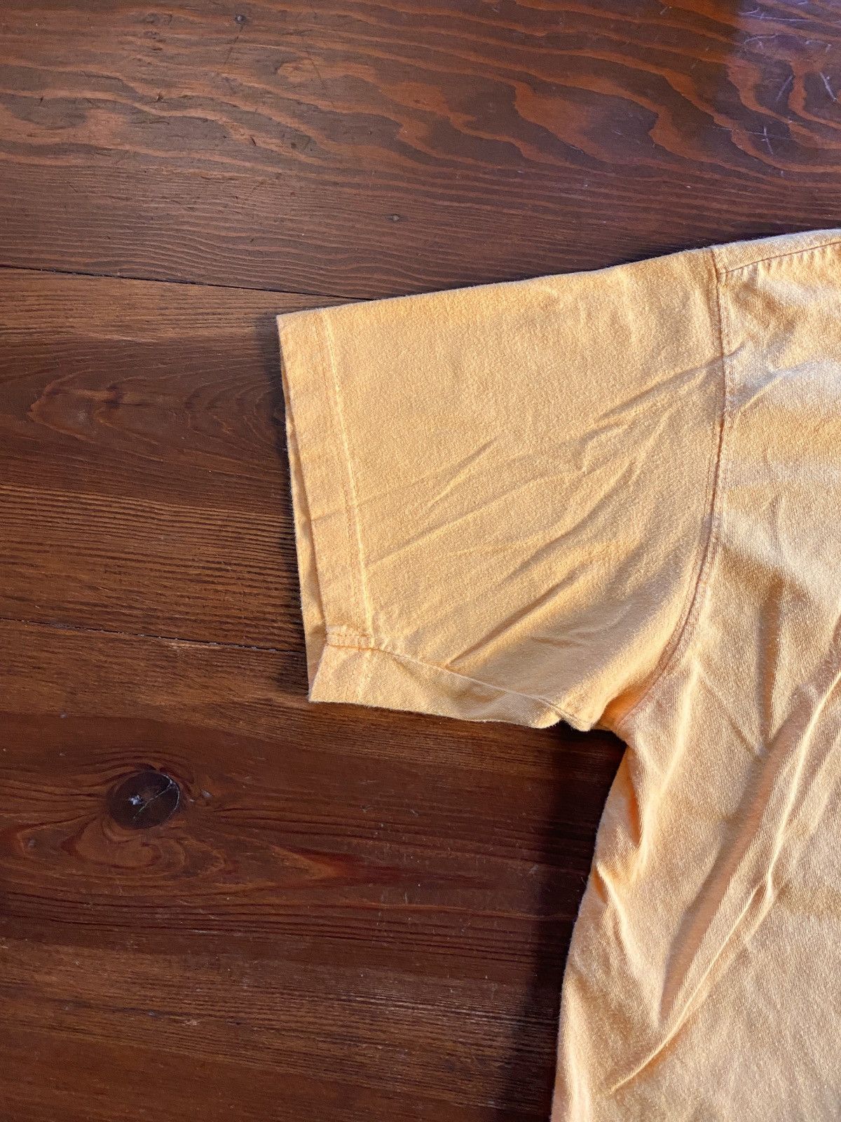 Eddie Bauer Vintage 80’s Eddie Bauer Orange Boxy Blank Pocket Tee Size US M / EU 48-50 / 2 - 10 Thumbnail