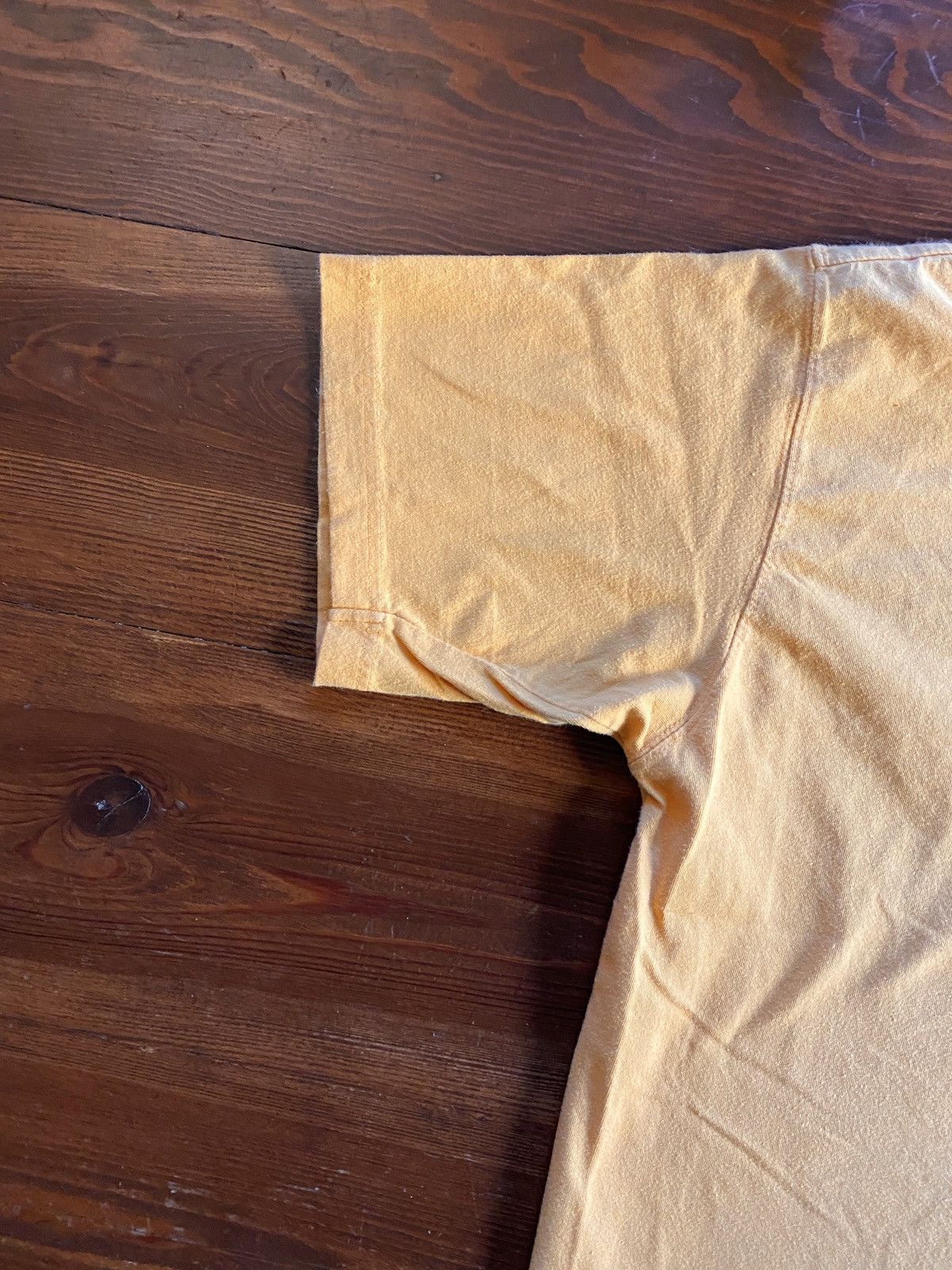 Eddie Bauer Vintage 80’s Eddie Bauer Orange Boxy Blank Pocket Tee Size US M / EU 48-50 / 2 - 4 Thumbnail
