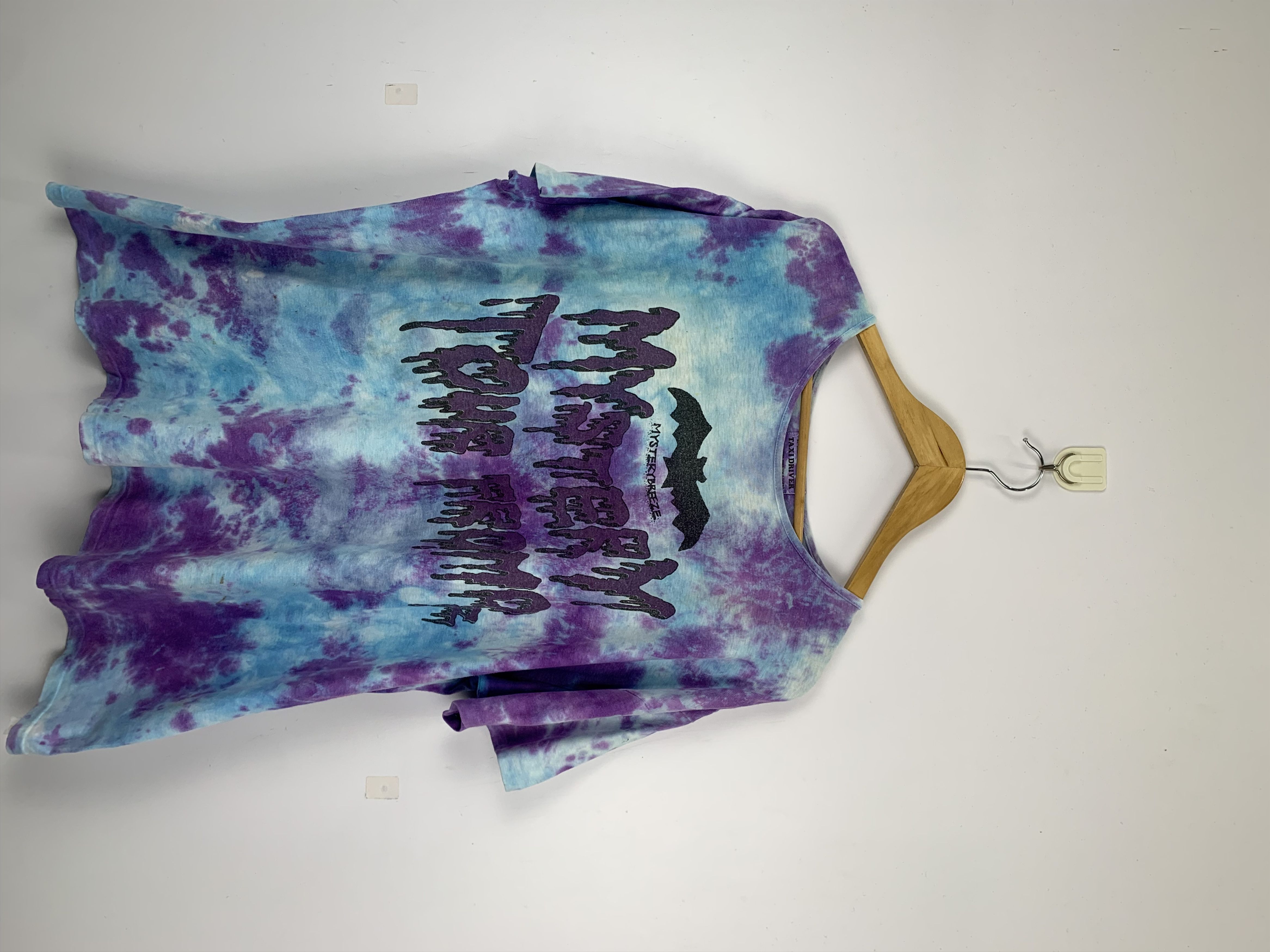 image of Movie x Vintage Taxi Driver Tie Dye T Shirt, Men's (Size Large)