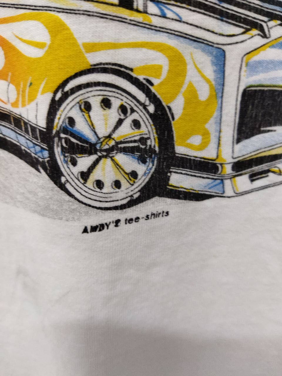 Vintage Vintage 80s Hot Rods Tshirt Size US XL / EU 56 / 4 - 5 Thumbnail