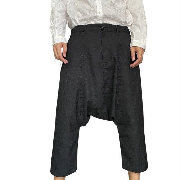 パンツ GANRYU COMME des GARCONS sarrouel pants Comme des Garcons Ganryu drop crotch denim (sarouel pants) | Grailed