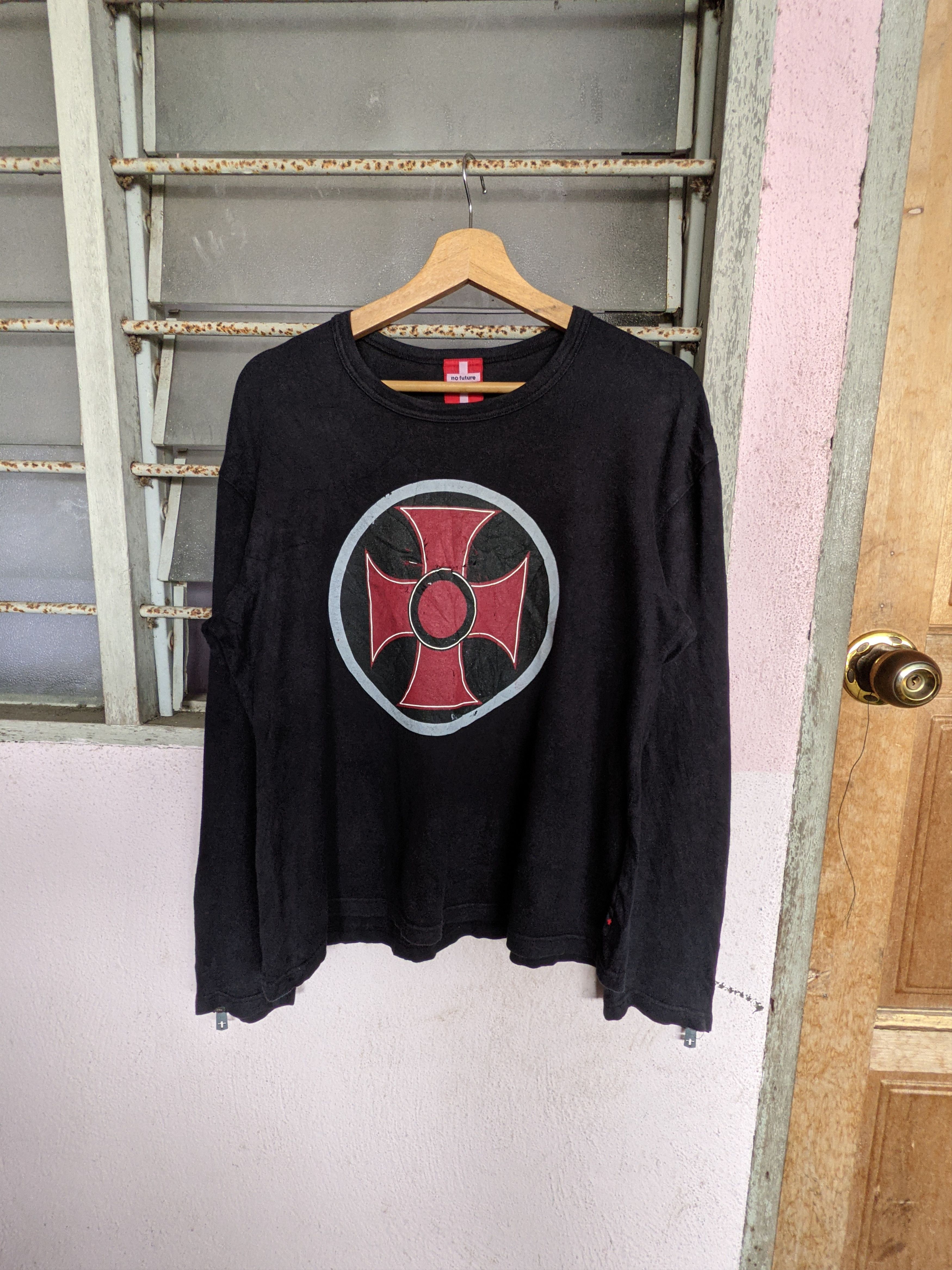No Future × Seditionaries ⚡️Rare⚡️ No Future Big Logo Long Sleeve Tees Size US M / EU 48-50 / 2 - 5 Thumbnail