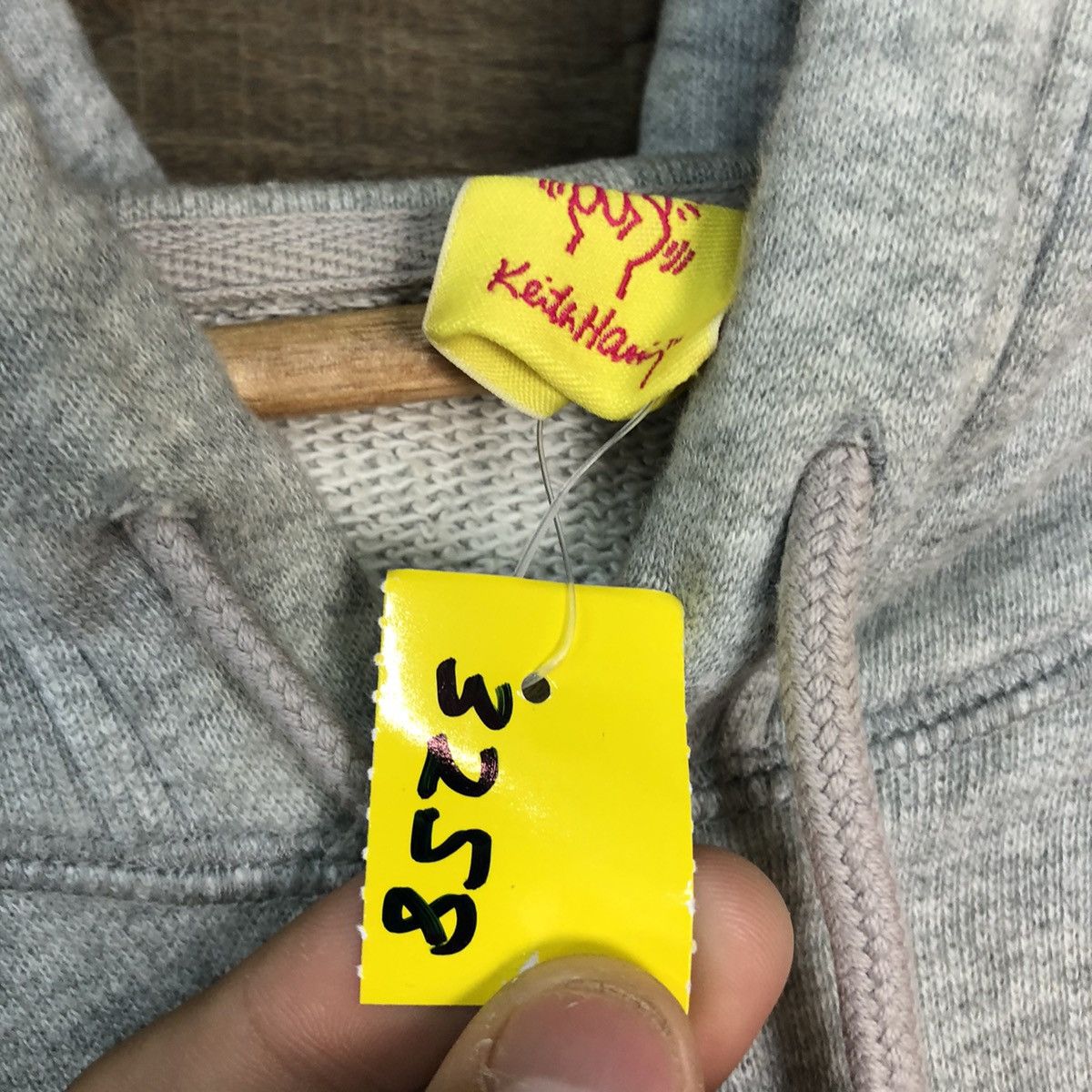 Keith Haring DL Keith Haring american flag Grey Hoodies #3258 Size US XL / EU 56 / 4 - 8 Thumbnail