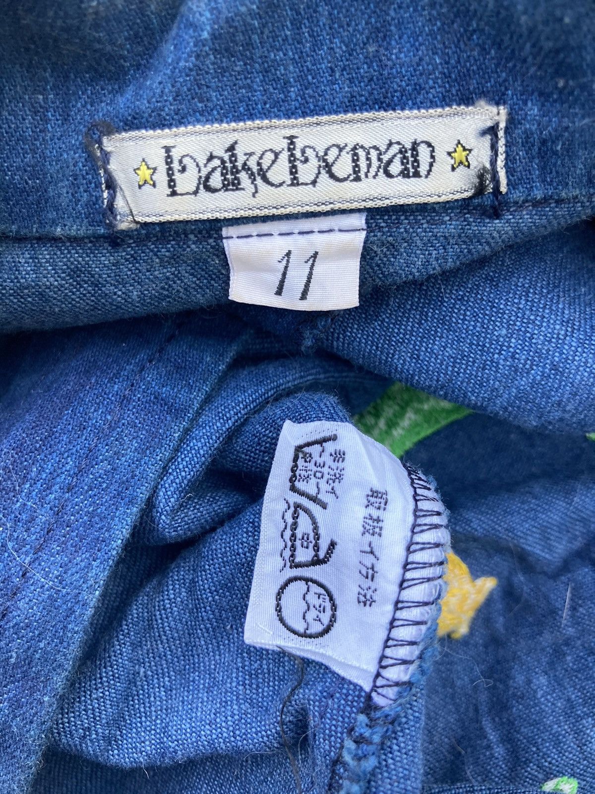 Japanese Brand Lake Leman Denim Western Shirt Size S / US 4 / IT 40 - 5 Thumbnail