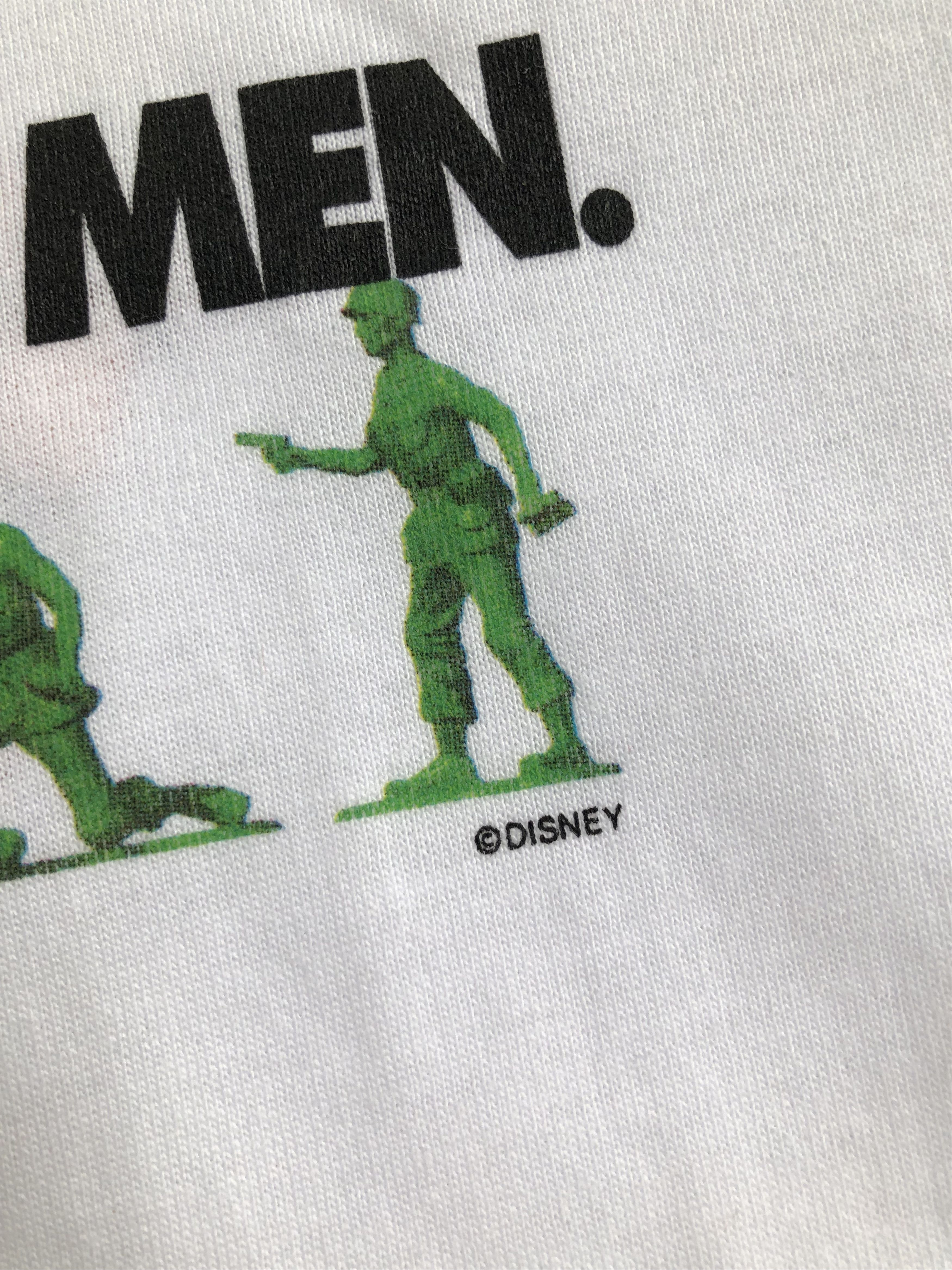 Disney RARE🔥VINTAGE 90’S TOY STORY GREEN SERGEANT TEE Size US S / EU 44-46 / 1 - 4 Thumbnail