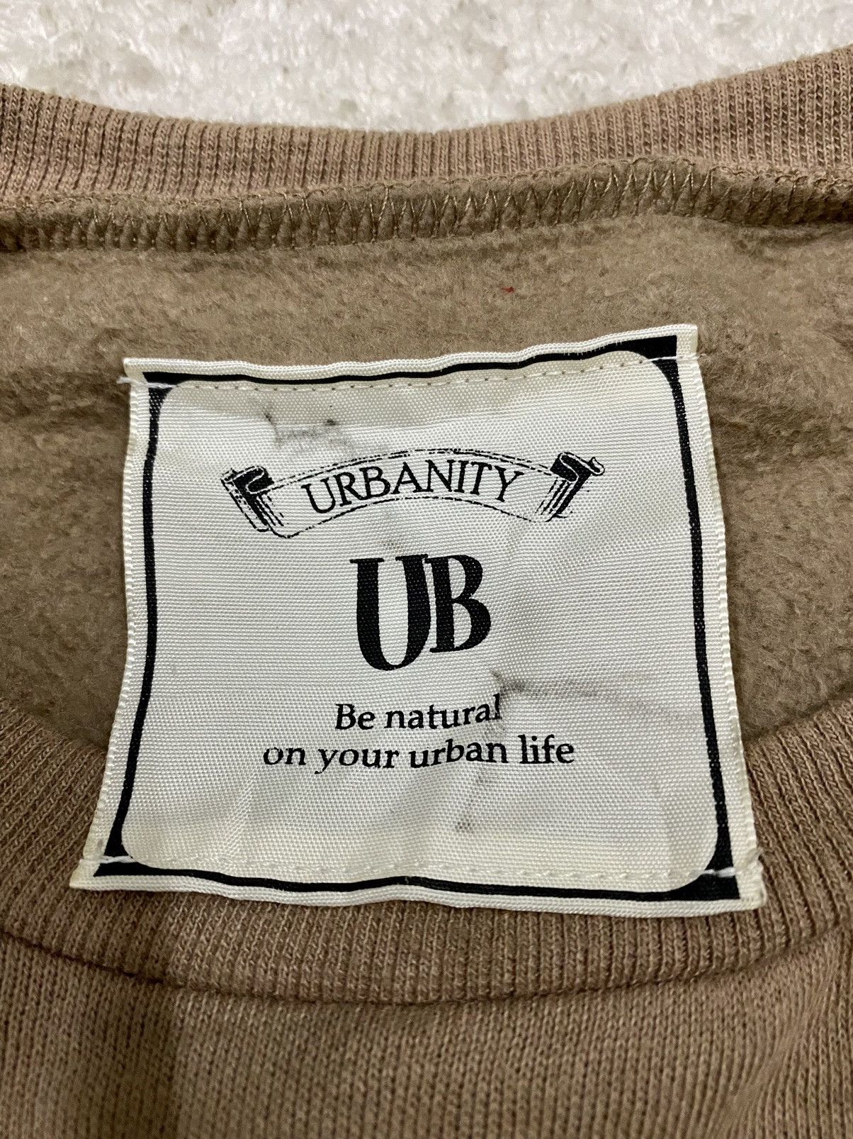 Homespun Knitwear × Japanese Brand OVERSIZES URBANITY (UB) CROPPED TOP FLEECE FUR SWEATSHIRT Size XL / US 12-14 / IT 48-50 - 13 Thumbnail