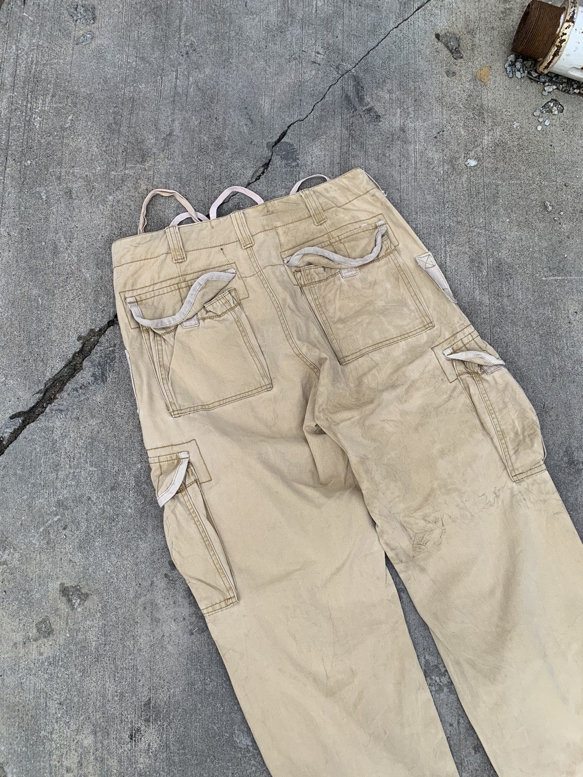 Japanese Brand Tom & ashley tactical multipocket bondage cargo zipper pants Size US 34 / EU 50 - 8 Thumbnail