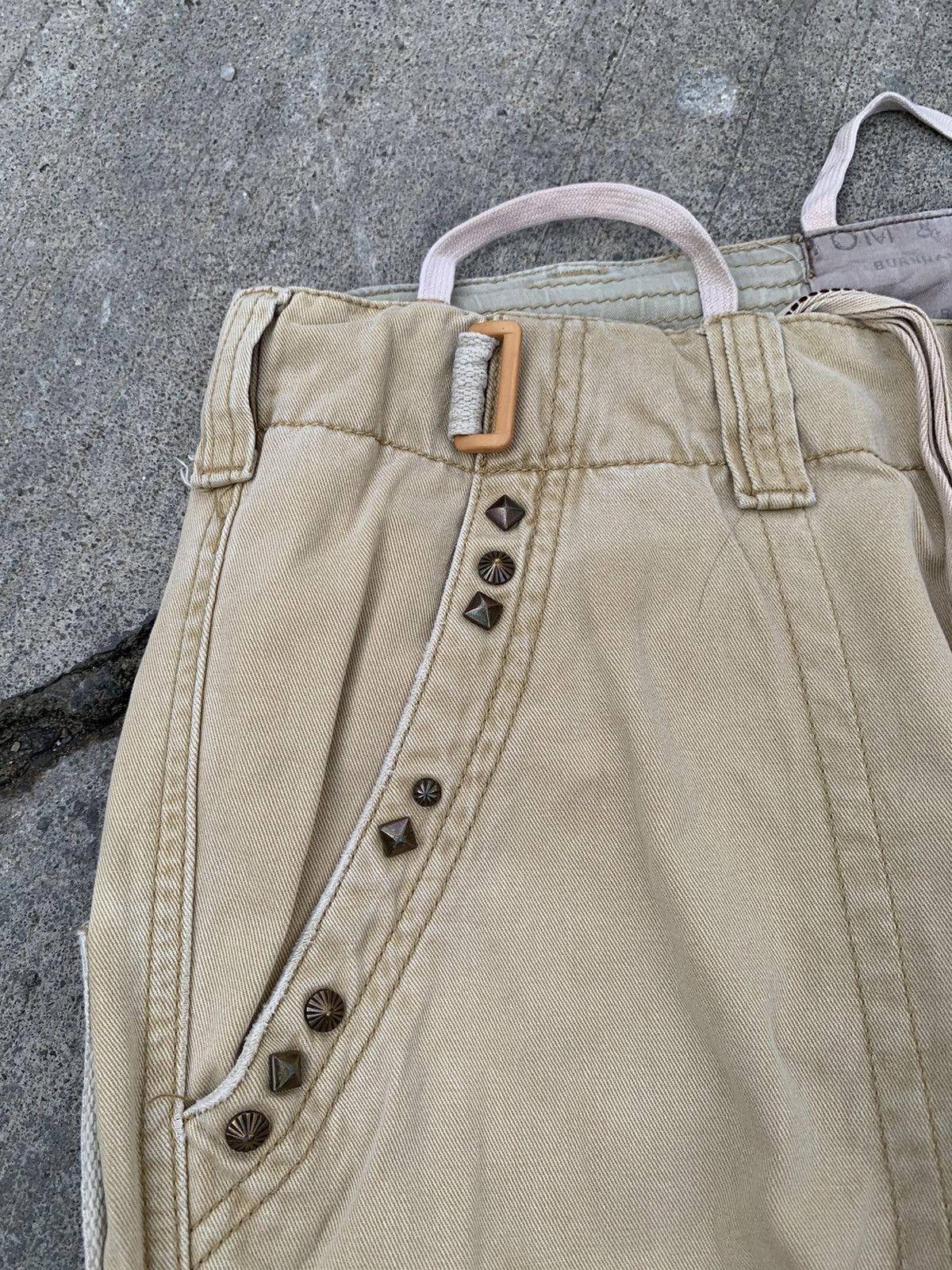 Japanese Brand Tom & ashley tactical multipocket bondage cargo zipper pants Size US 34 / EU 50 - 10 Thumbnail
