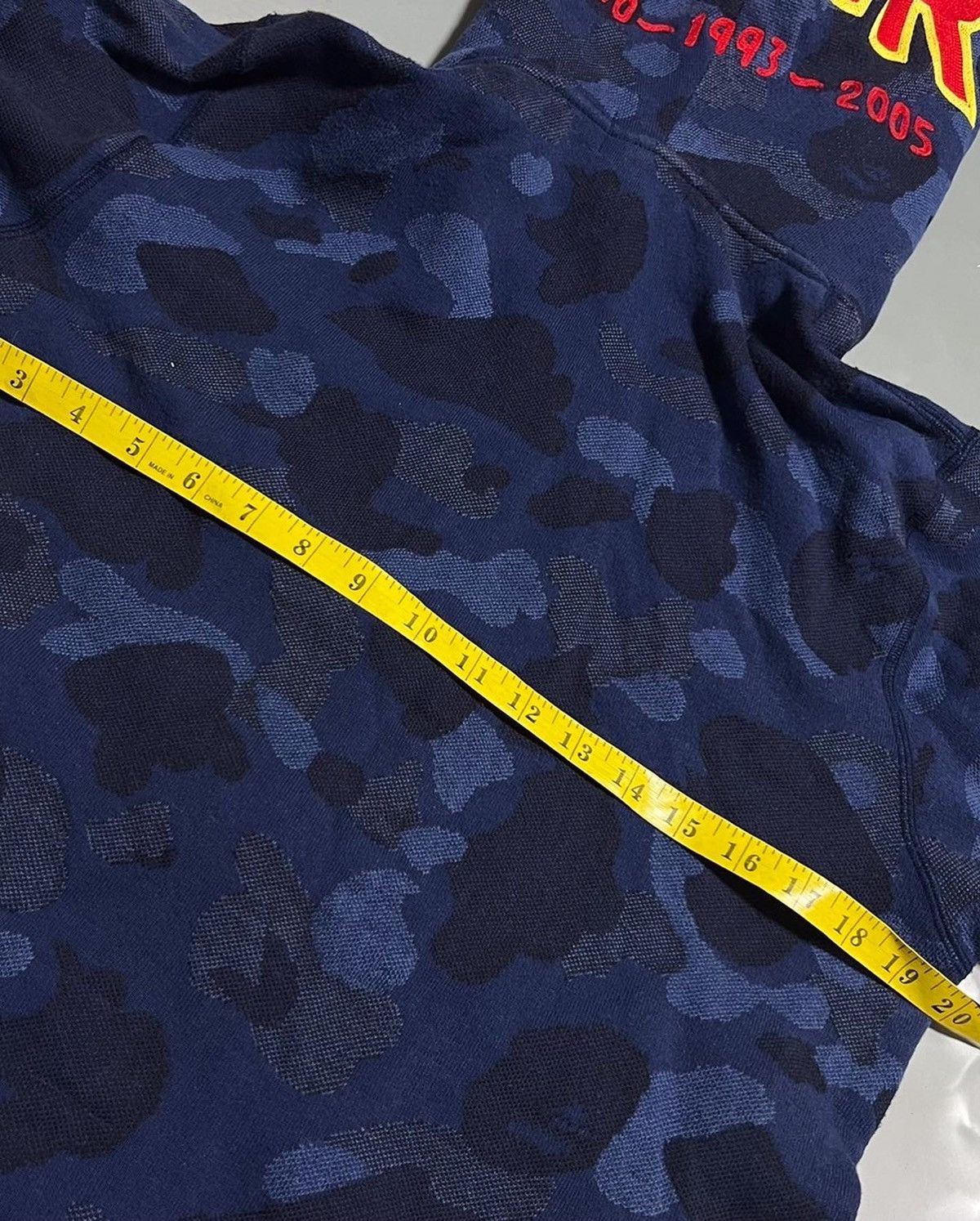 Bape Color Camo Jacquard Shark Full Zip Hoodie Size US M / EU 48-50 / 2 - 5 Thumbnail