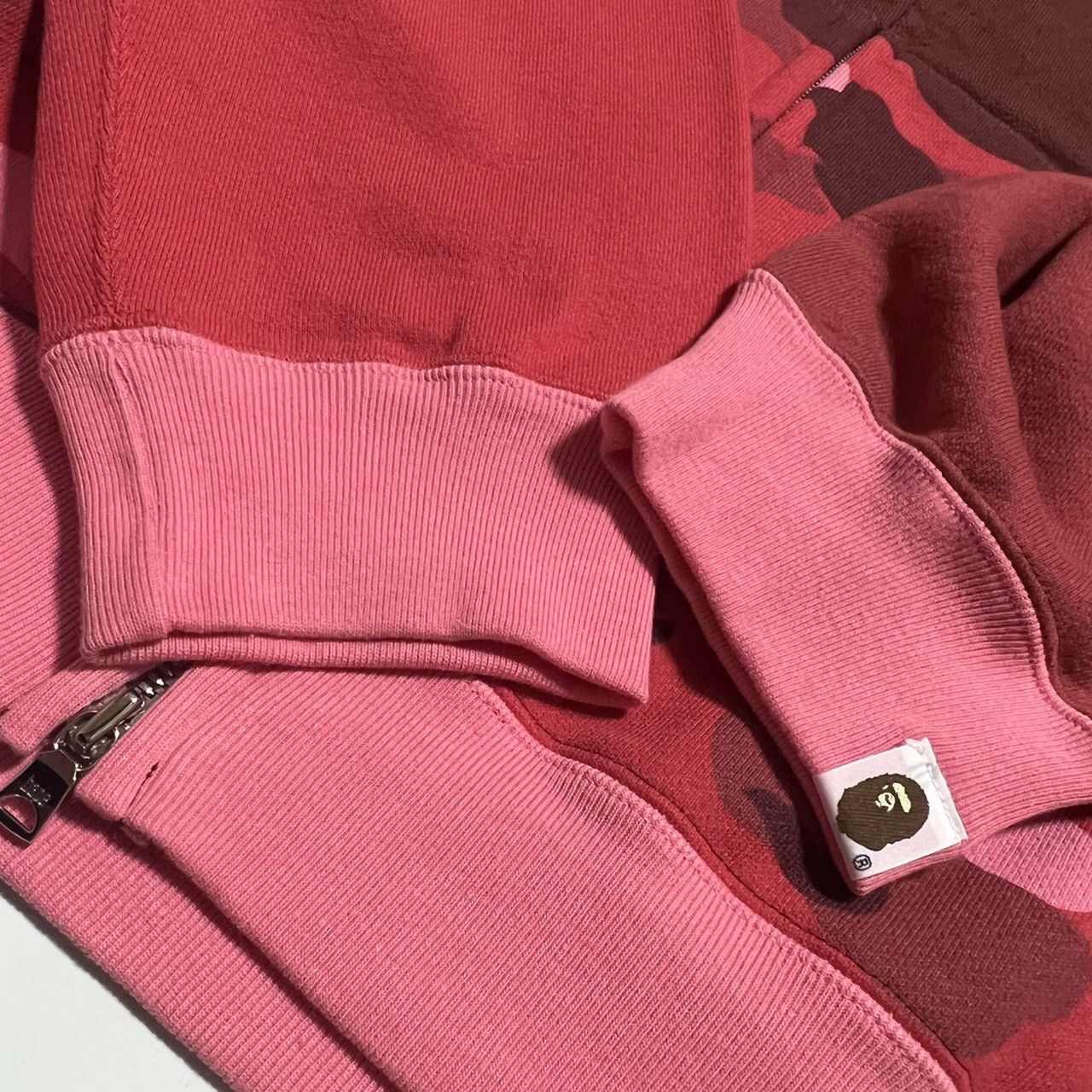 Bape Color Camo Full Zip Hoodie Size US L / EU 52-54 / 3 - 2 Thumbnail