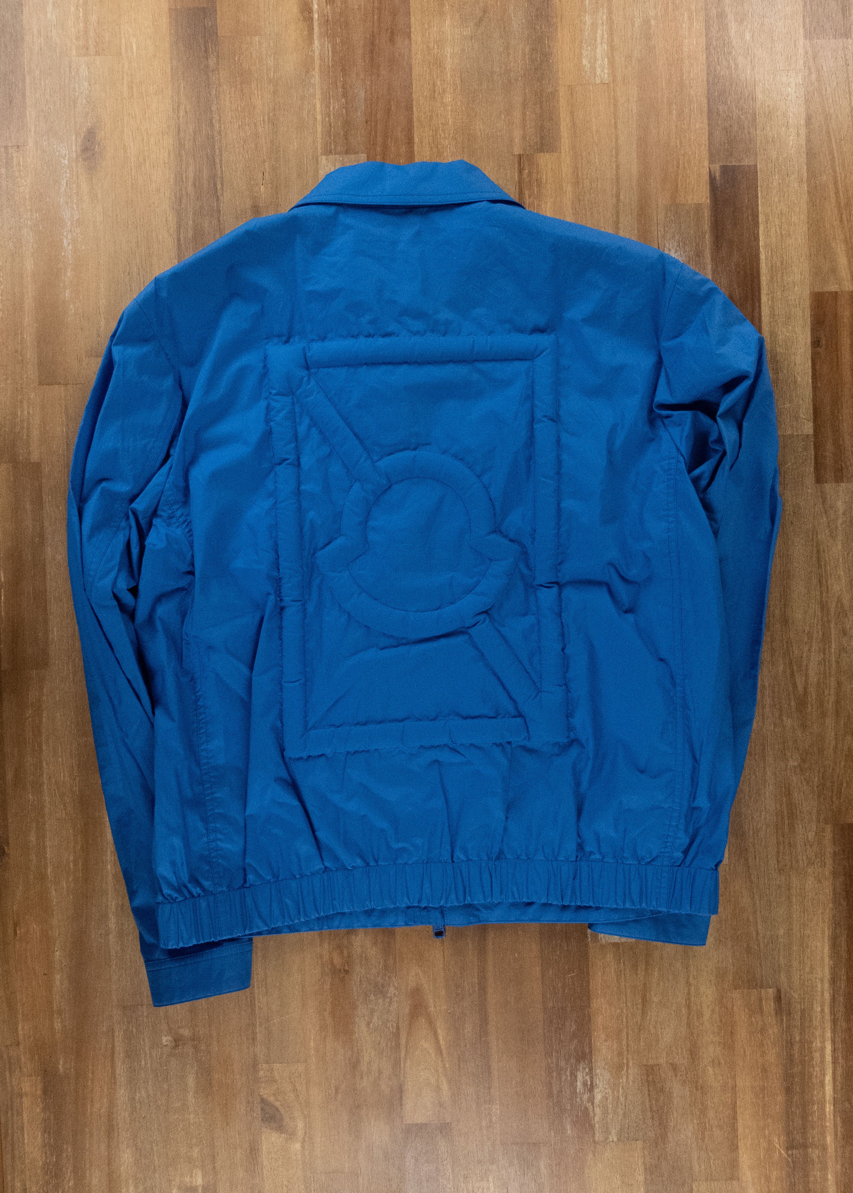 Moncler MONCLER GENIUS 5 Doodle blue quilted down jacket - XL / 4 Size US XL / EU 56 / 4 - 17 Thumbnail
