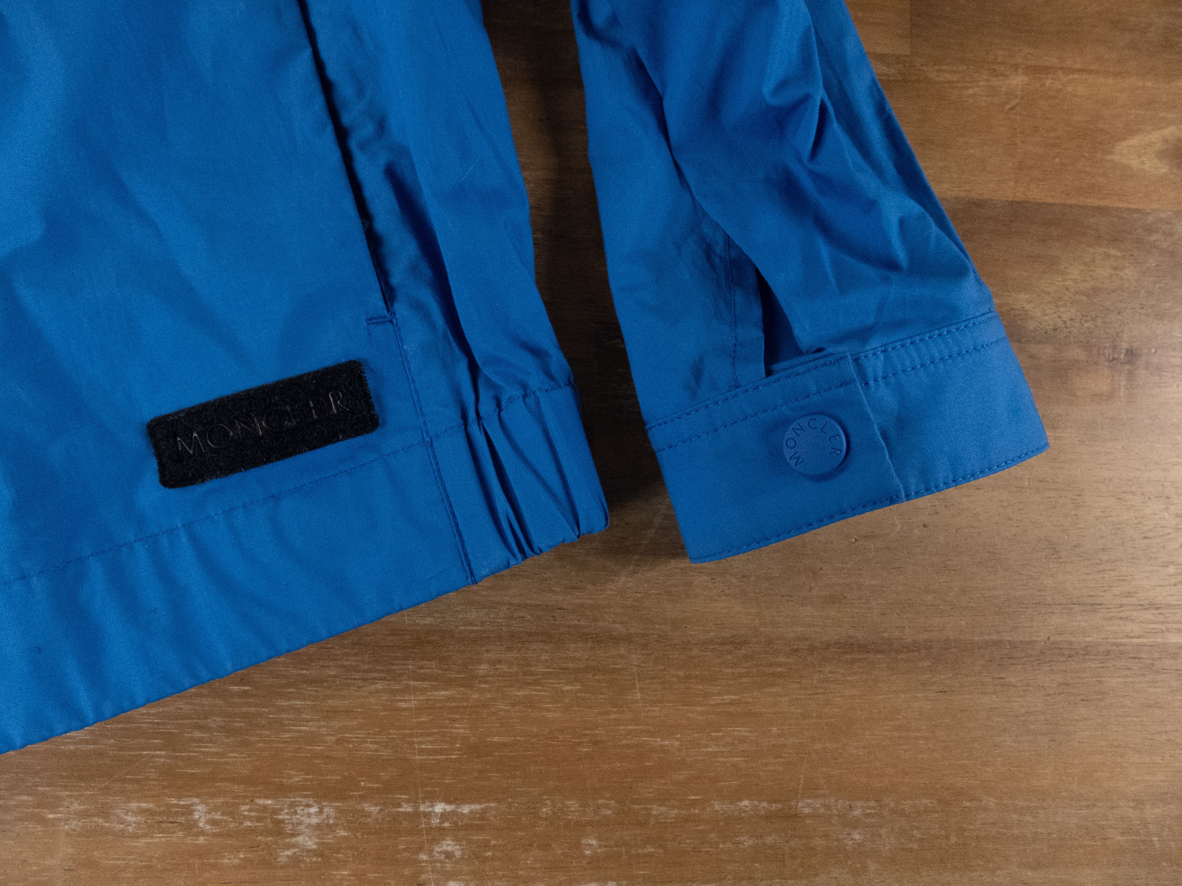 Moncler MONCLER GENIUS 5 Doodle blue quilted down jacket - XL / 4 Size US XL / EU 56 / 4 - 8 Thumbnail