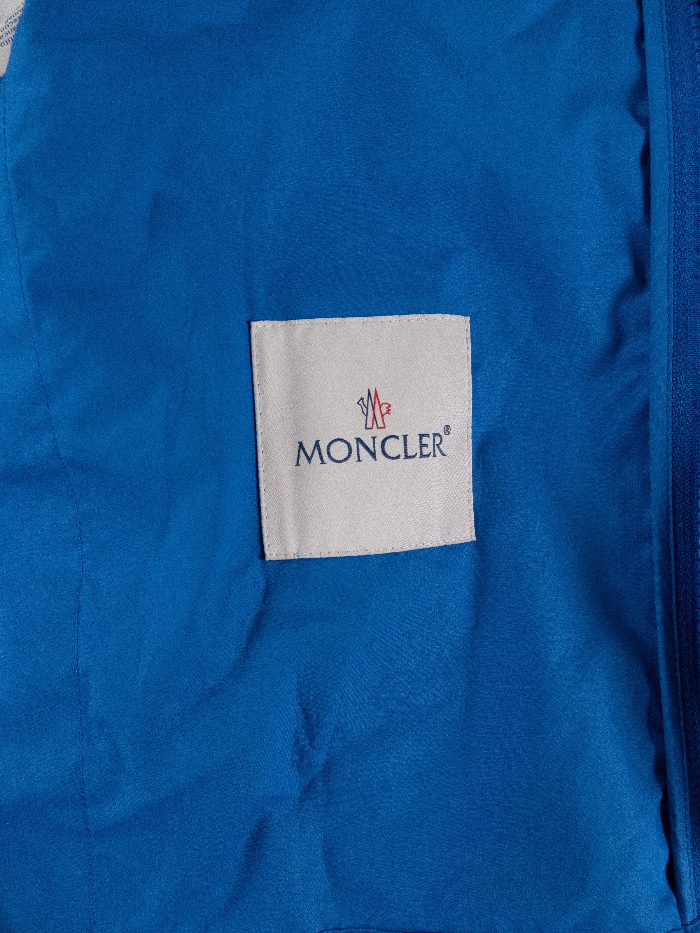 Moncler MONCLER GENIUS 5 Doodle blue quilted down jacket - XL / 4 Size US XL / EU 56 / 4 - 11 Thumbnail