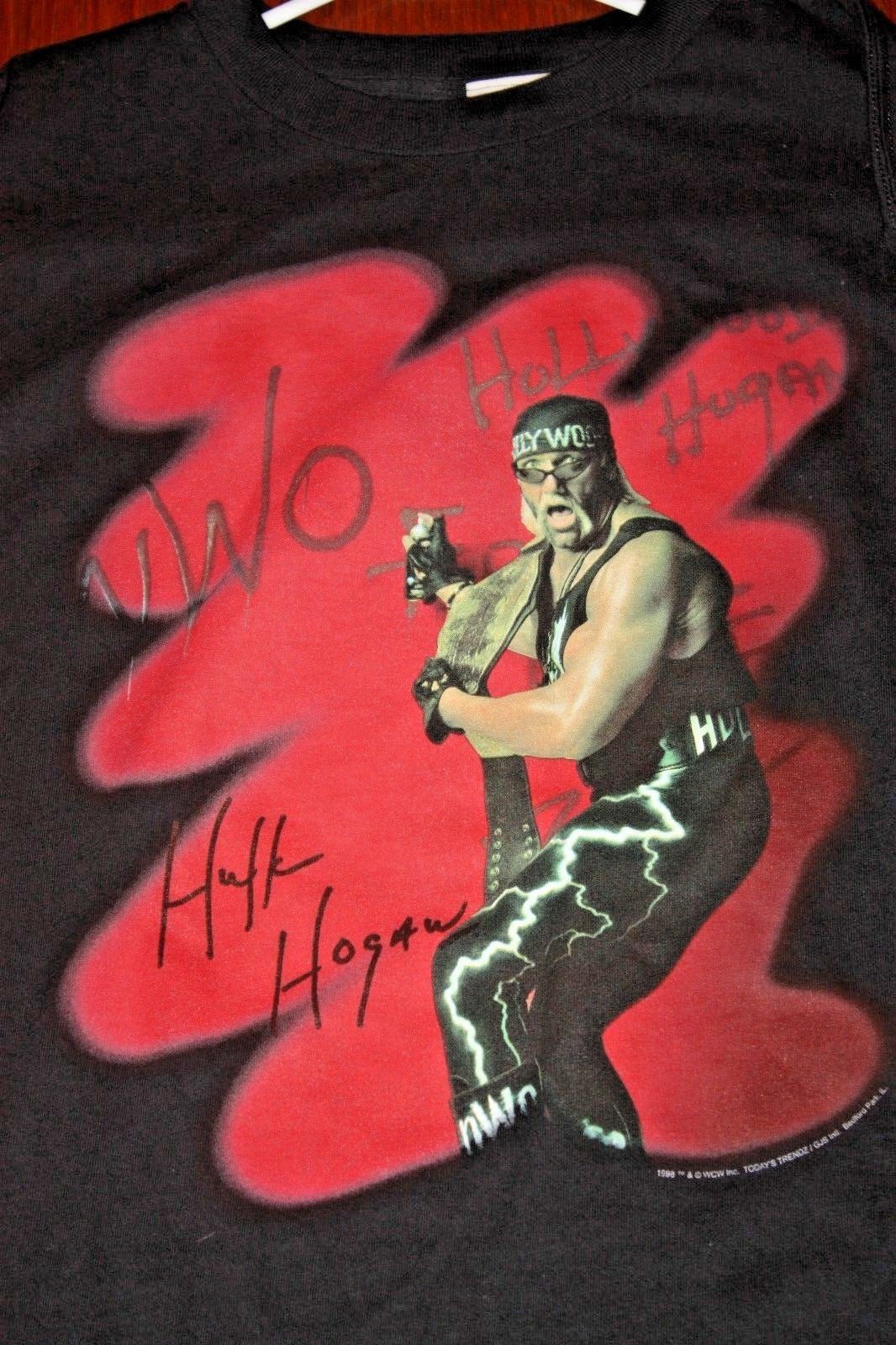 image of Vintage x Wcwnwo Hulk Hogan Nwo in Black, Men's (Size XL)