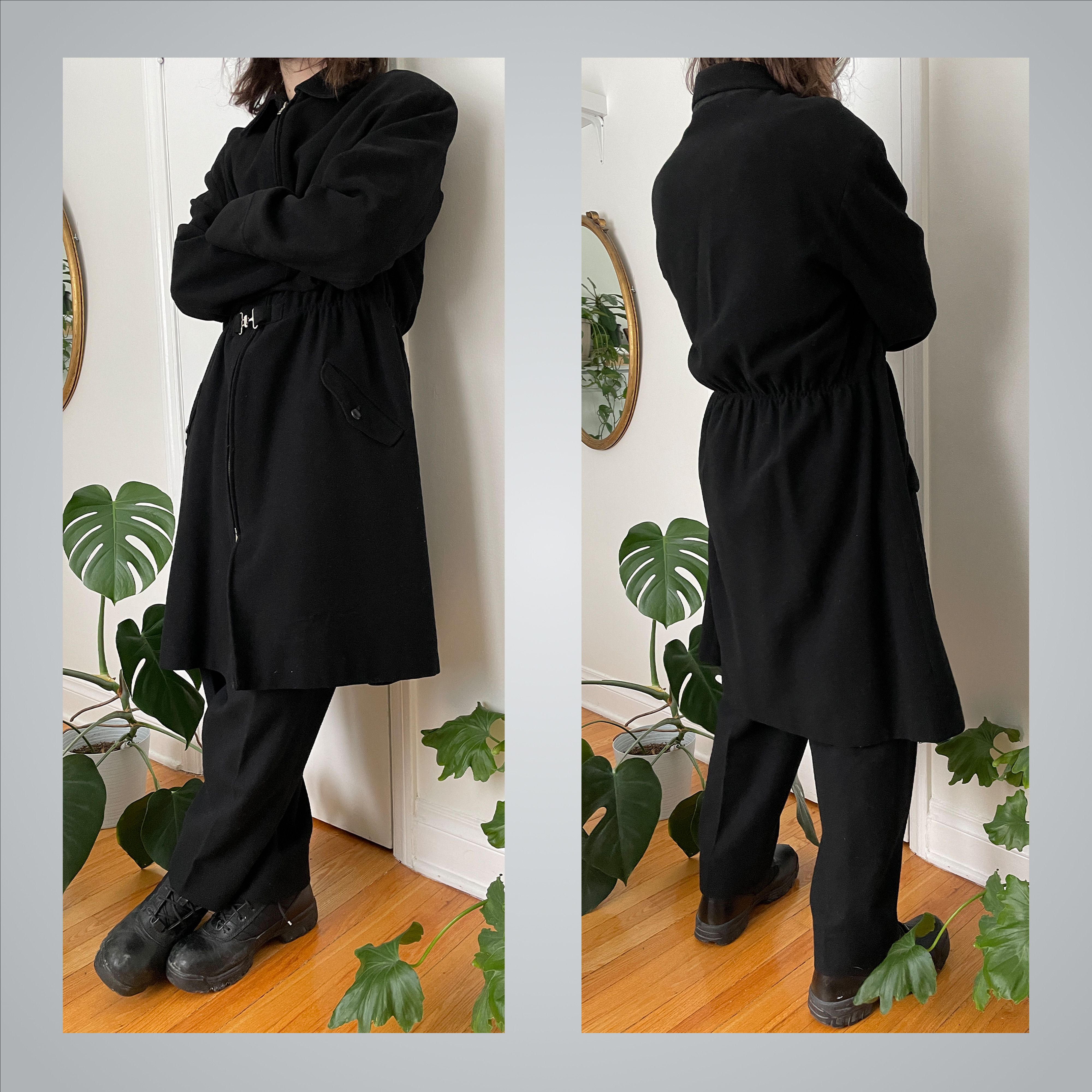 Yohji Yamamoto Yohji Yamamoto Pour Homme Soft Wool Coat Size US M / EU 48-50 / 2 - 7 Thumbnail