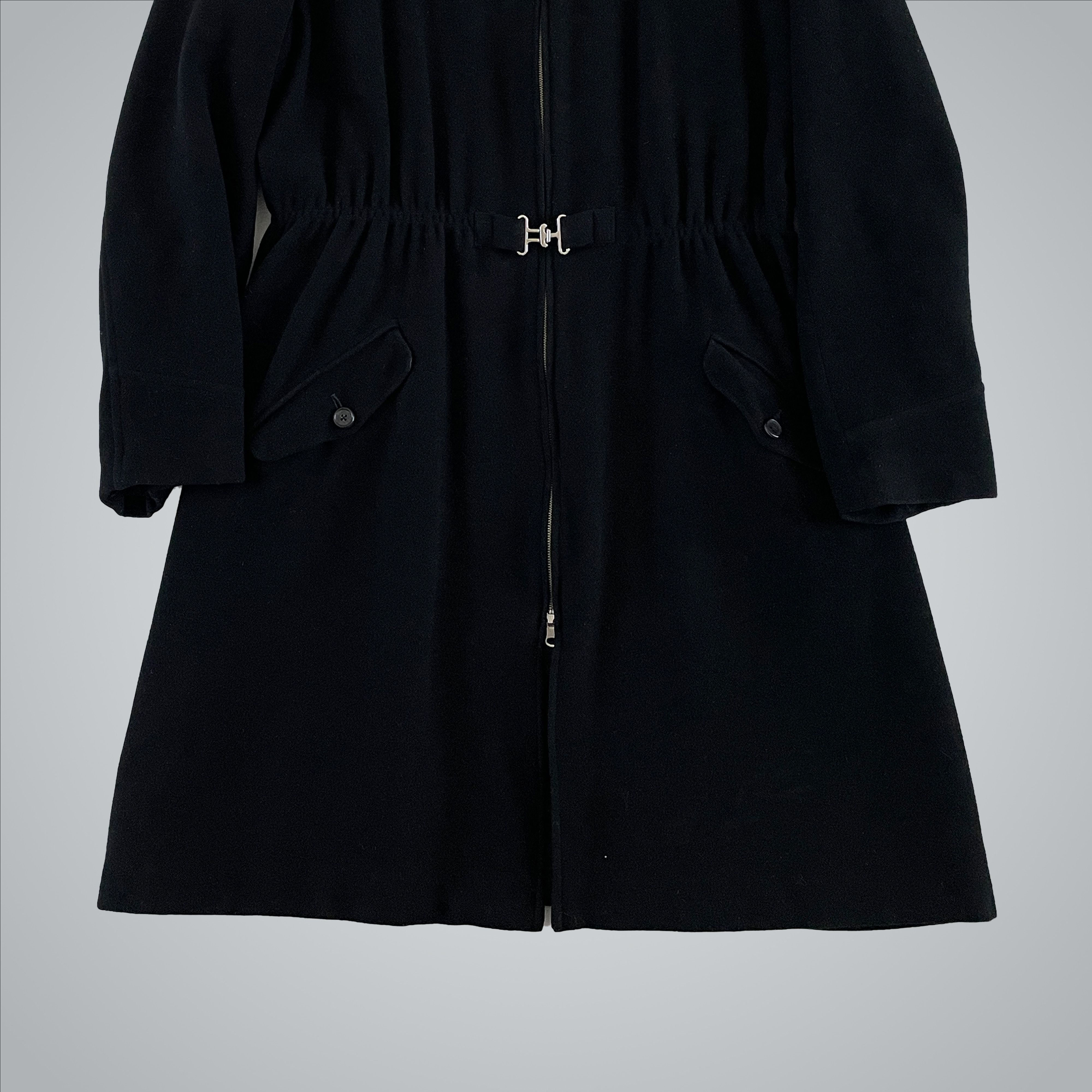 Yohji Yamamoto Yohji Yamamoto Pour Homme Soft Wool Coat Size US M / EU 48-50 / 2 - 3 Thumbnail