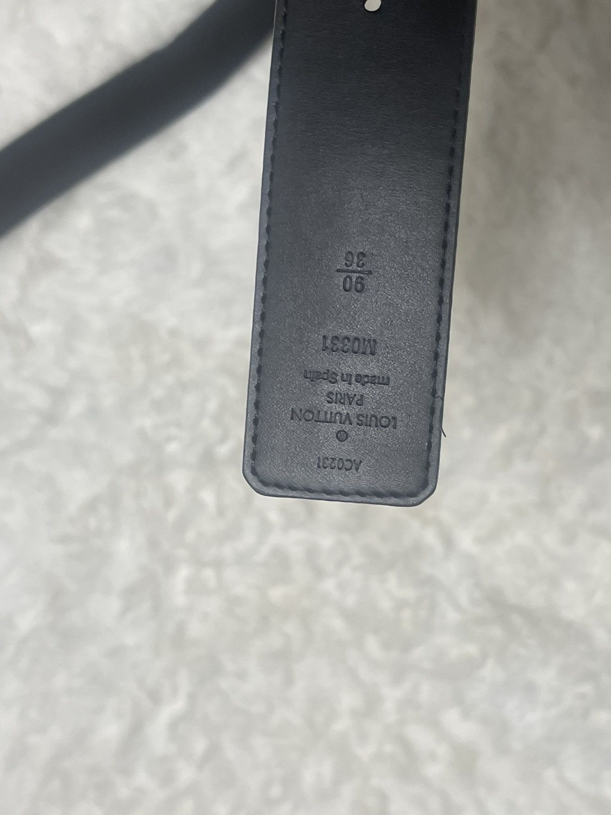 Louis Vuitton Louis Vuitton x Virgil Abloh Shape 40mm Monogram Belt SOLD Size 32 - 4 Thumbnail