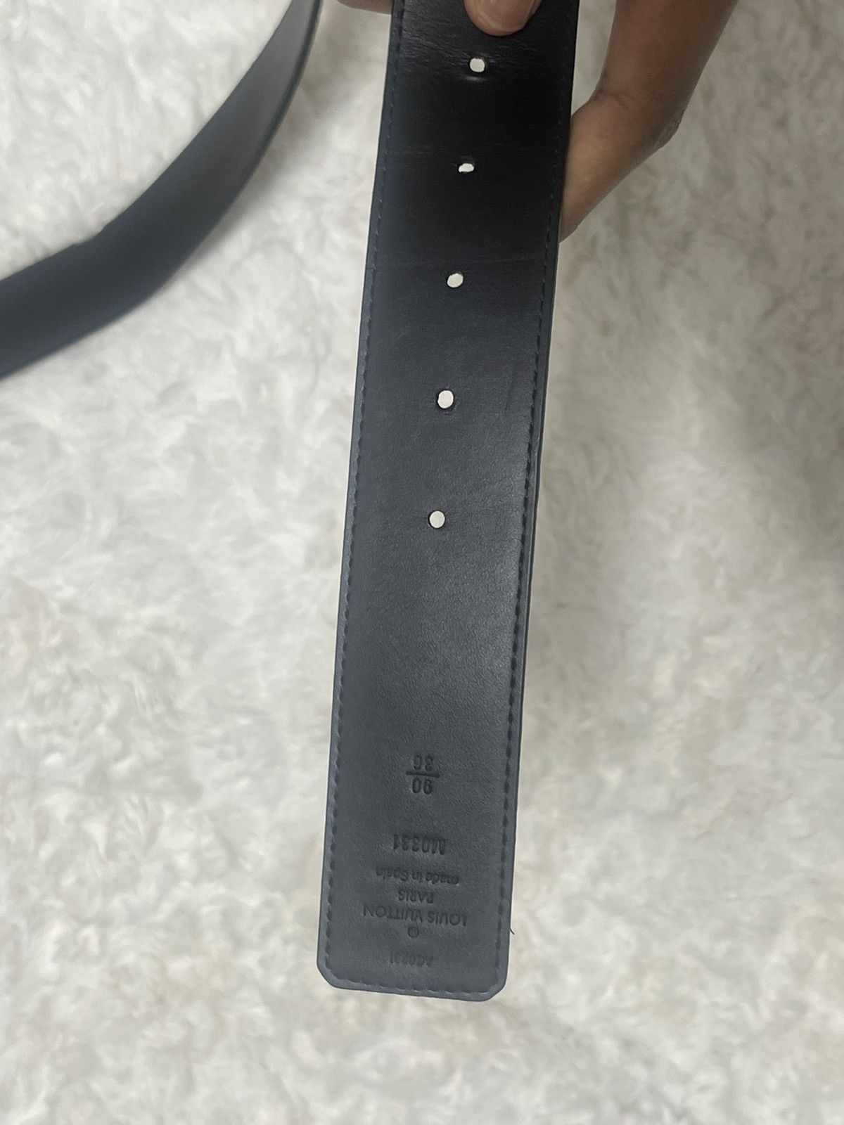 Louis Vuitton Louis Vuitton x Virgil Abloh Shape 40mm Monogram Belt SOLD Size 32 - 3 Thumbnail
