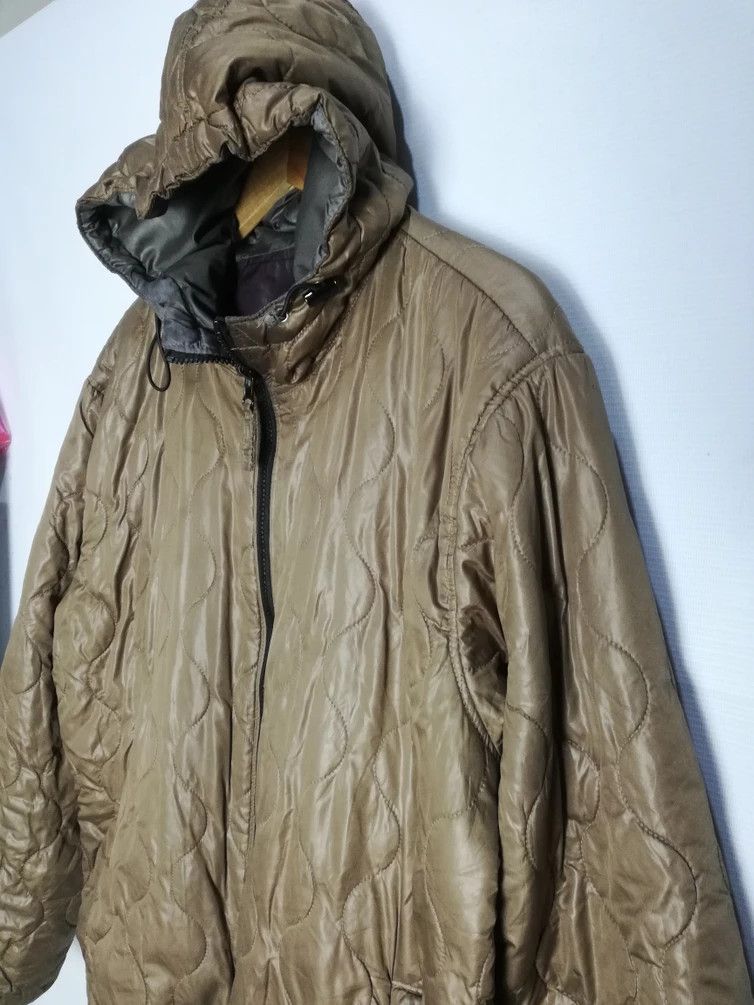 Japanese Brand multicolour quilted hoodie reversible jacket Size US XL / EU 56 / 4 - 5 Thumbnail