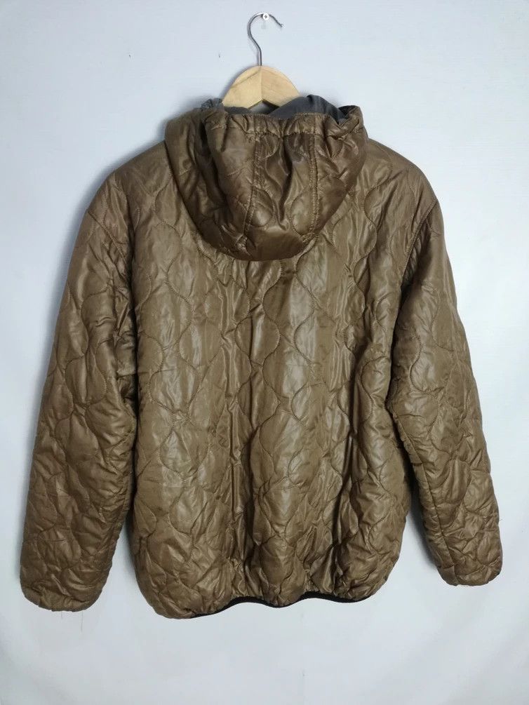 Japanese Brand multicolour quilted hoodie reversible jacket Size US XL / EU 56 / 4 - 6 Thumbnail