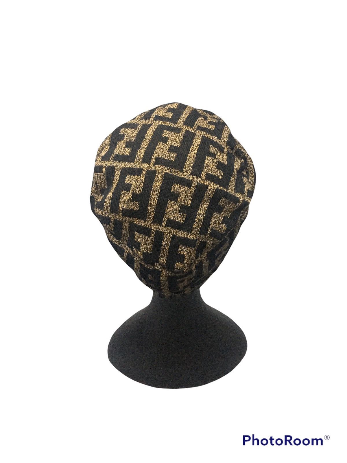 Fendi 🔥SICK🔥RARE‼️Vintage Fendi Monogram Wool Beanie Size ONE SIZE - 3 Thumbnail