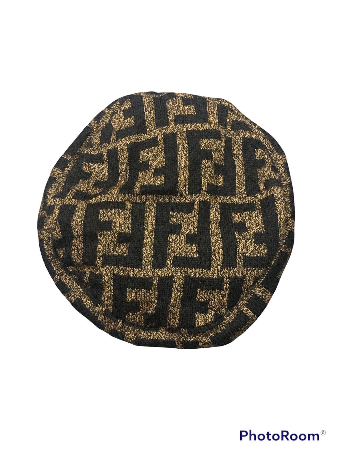 Fendi 🔥SICK🔥RARE‼️Vintage Fendi Monogram Wool Beanie Size ONE SIZE - 7 Thumbnail