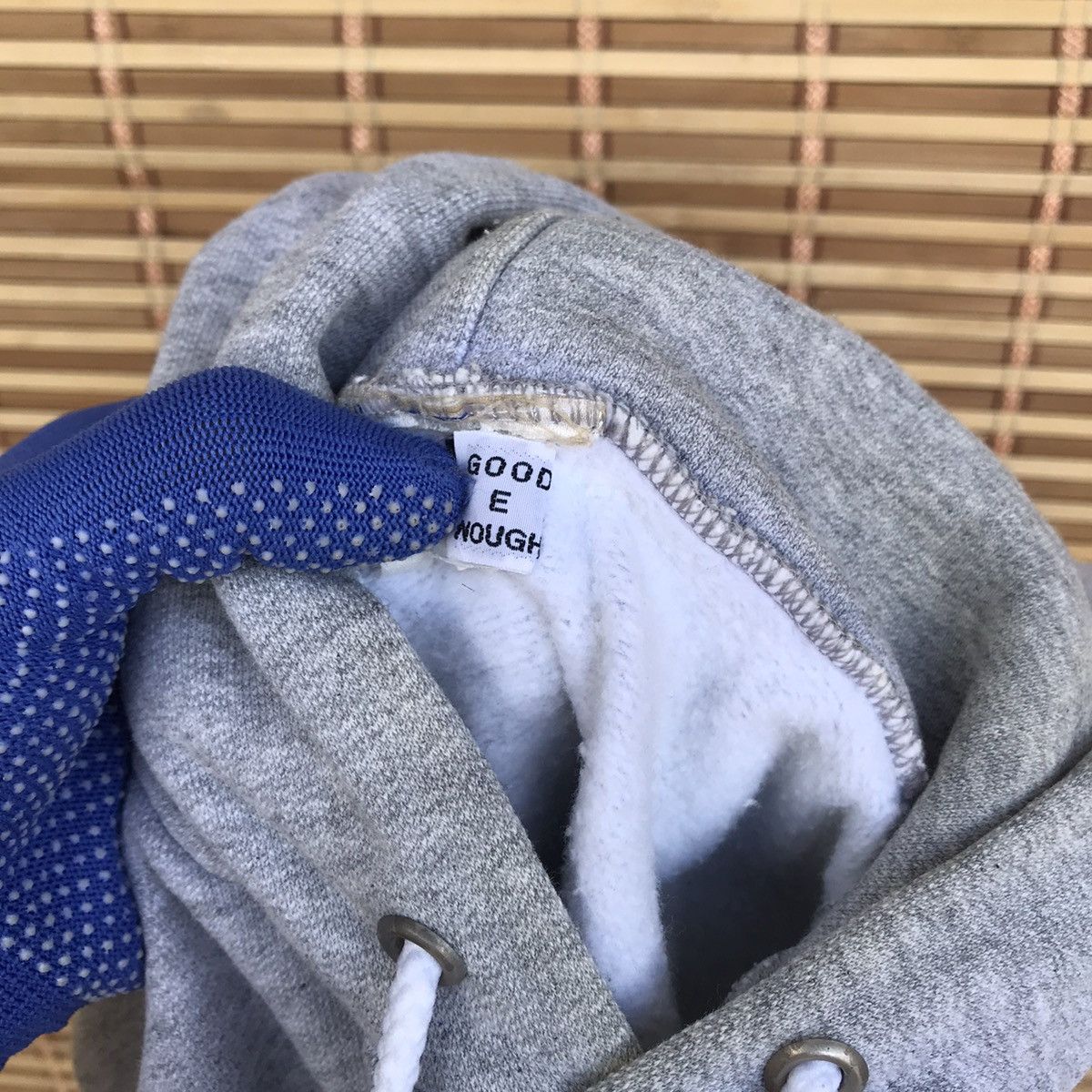 GOODENOUGH × Hiroshi Fujiwara Rare AW 2002 vintage good enough jumper pullover hoodie Size US S / EU 44-46 / 1 - 9 Thumbnail