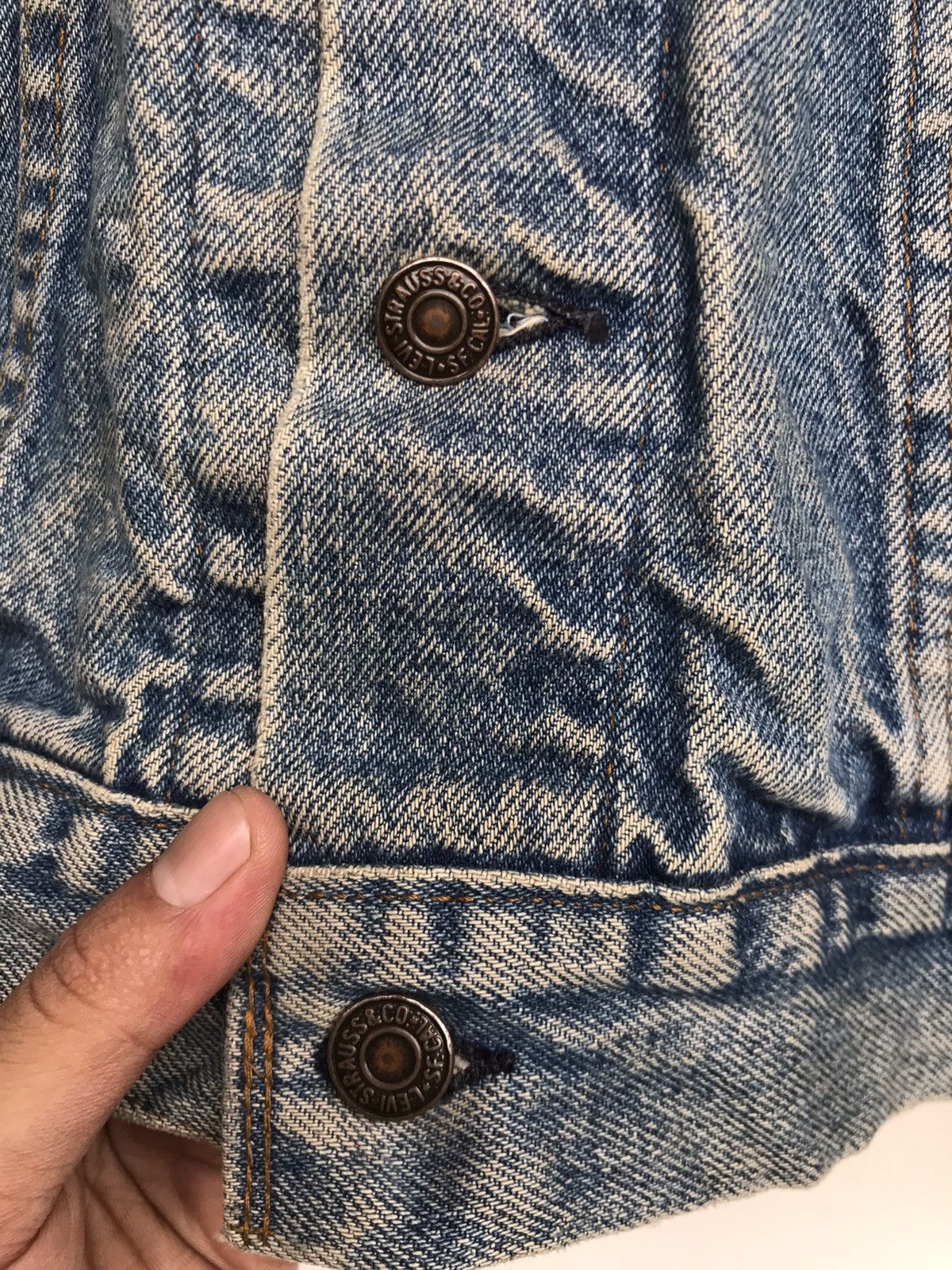 Levi's Vintage Clothing Vintage 80s Levi’s Trucker Jacket Size US M / EU 48-50 / 2 - 9 Thumbnail