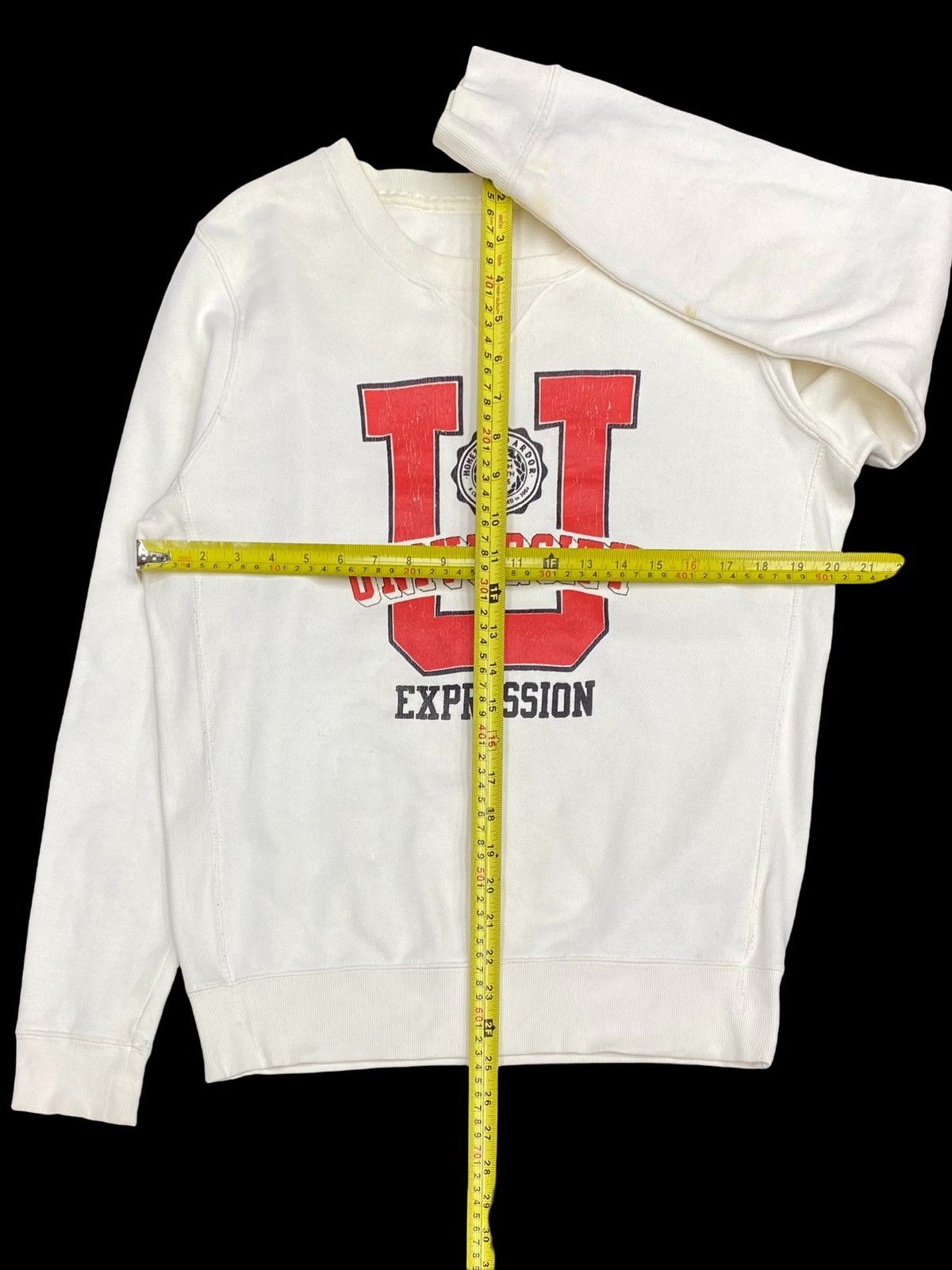 Other UNIVERSITY EMPRESSION HONESTY AND ARDOR SPELLOUT SWEATSHIRT Size US S / EU 44-46 / 1 - 13 Thumbnail