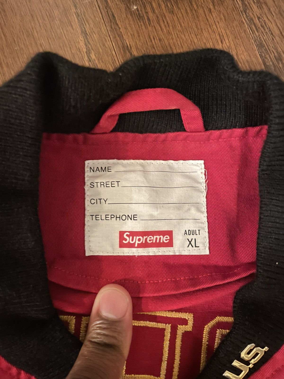 Supreme Supreme SS13 Cadet Varsity Jacket Size US XL / EU 56 / 4 - 4 Thumbnail