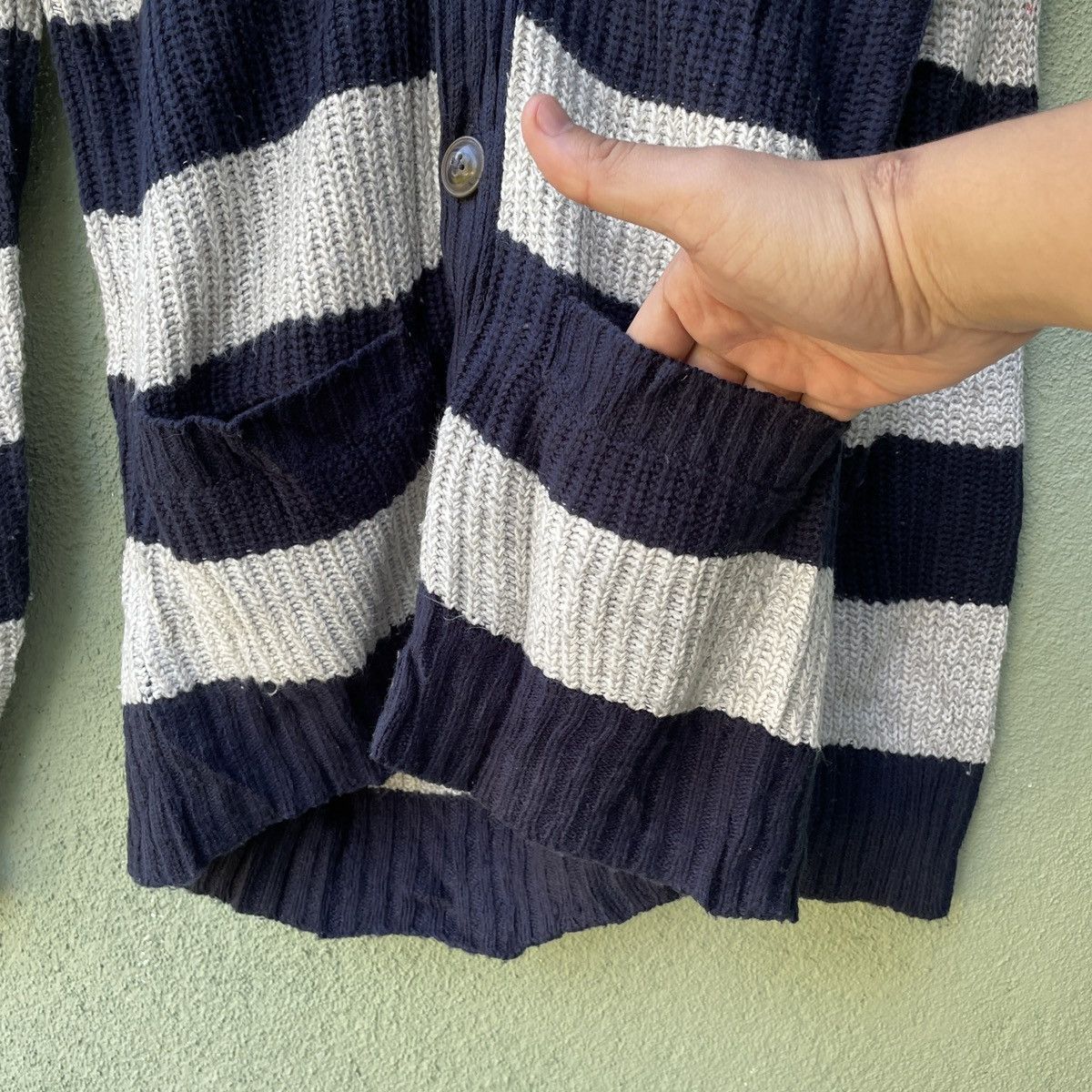 Natural Selection Vintage NATURAL STORY AUTHENTIC GARMENT Cardigan Knitwear Size US S / EU 44-46 / 1 - 5 Thumbnail