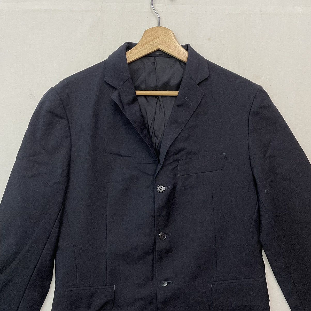 CABANE de ZUCCa Vintage‼️ CABANE DE ZUCCA Black Coat Blazer Jacket Size US M / EU 48-50 / 2 - 3 Thumbnail