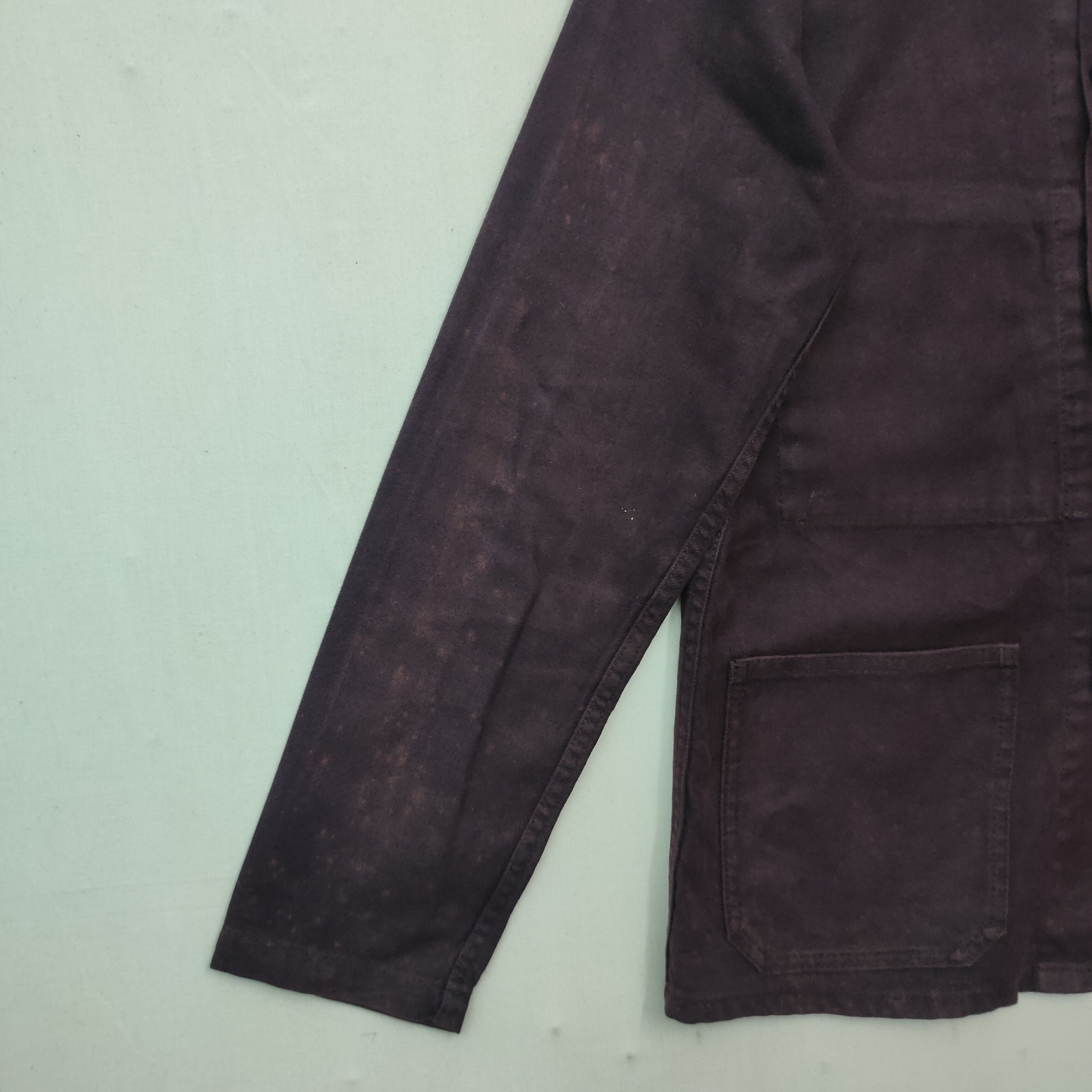 CABANE de ZUCCa Vintage‼️ ZUCCA TRAVAIL Chore Faded Workwear Jacket Size US S / EU 44-46 / 1 - 2 Thumbnail