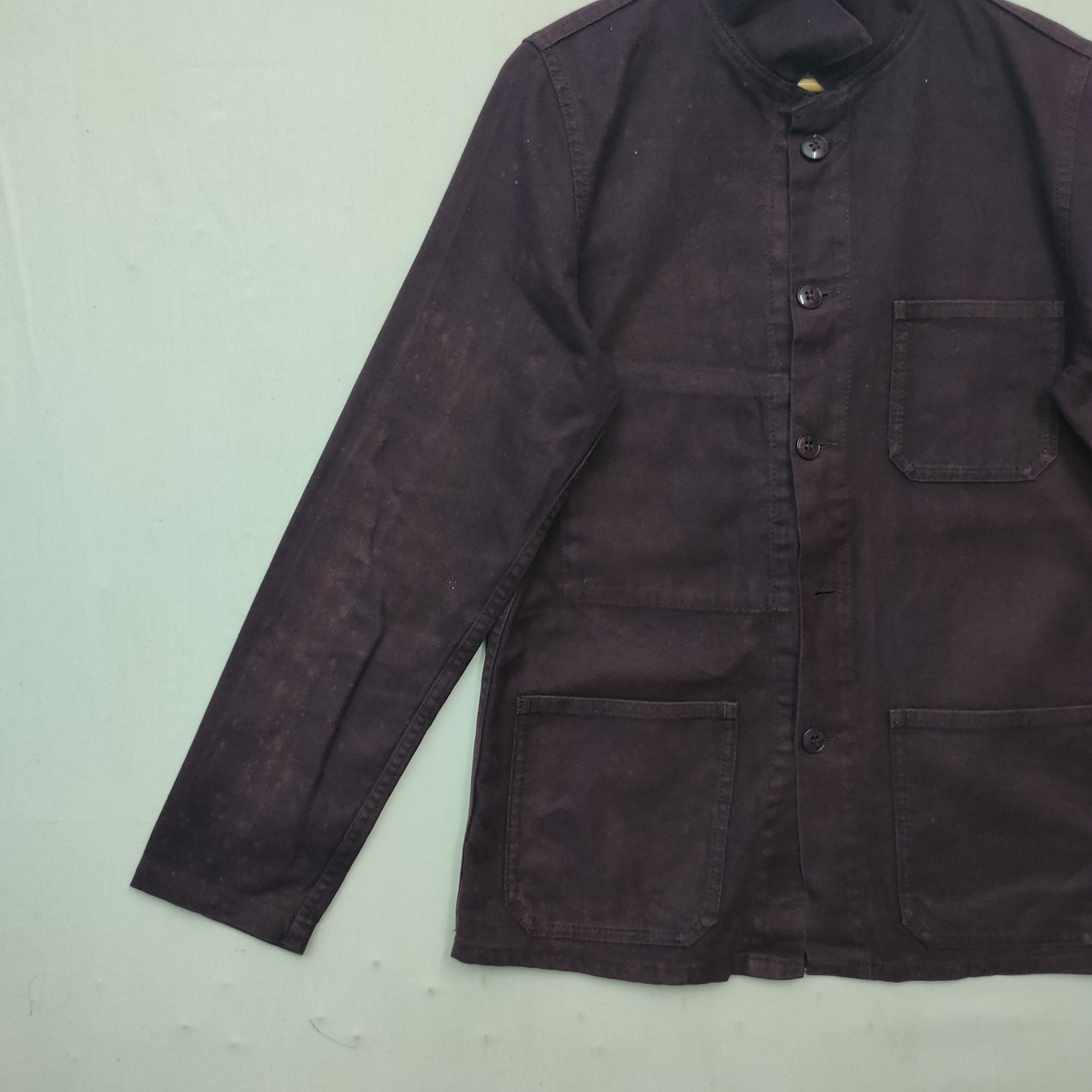 CABANE de ZUCCa Vintage‼️ ZUCCA TRAVAIL Chore Faded Workwear Jacket Size US S / EU 44-46 / 1 - 4 Thumbnail