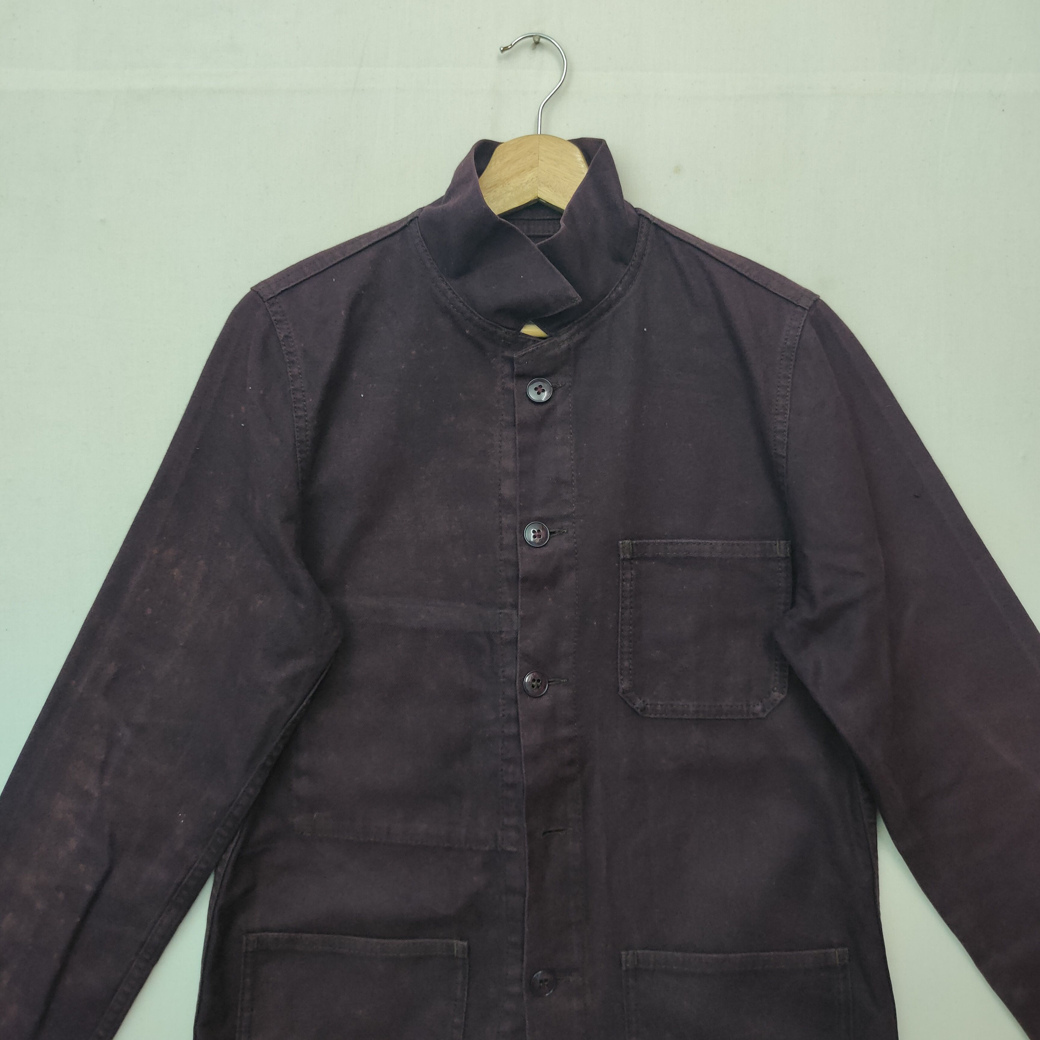 CABANE de ZUCCa Vintage‼️ ZUCCA TRAVAIL Chore Faded Workwear Jacket Size US S / EU 44-46 / 1 - 5 Thumbnail