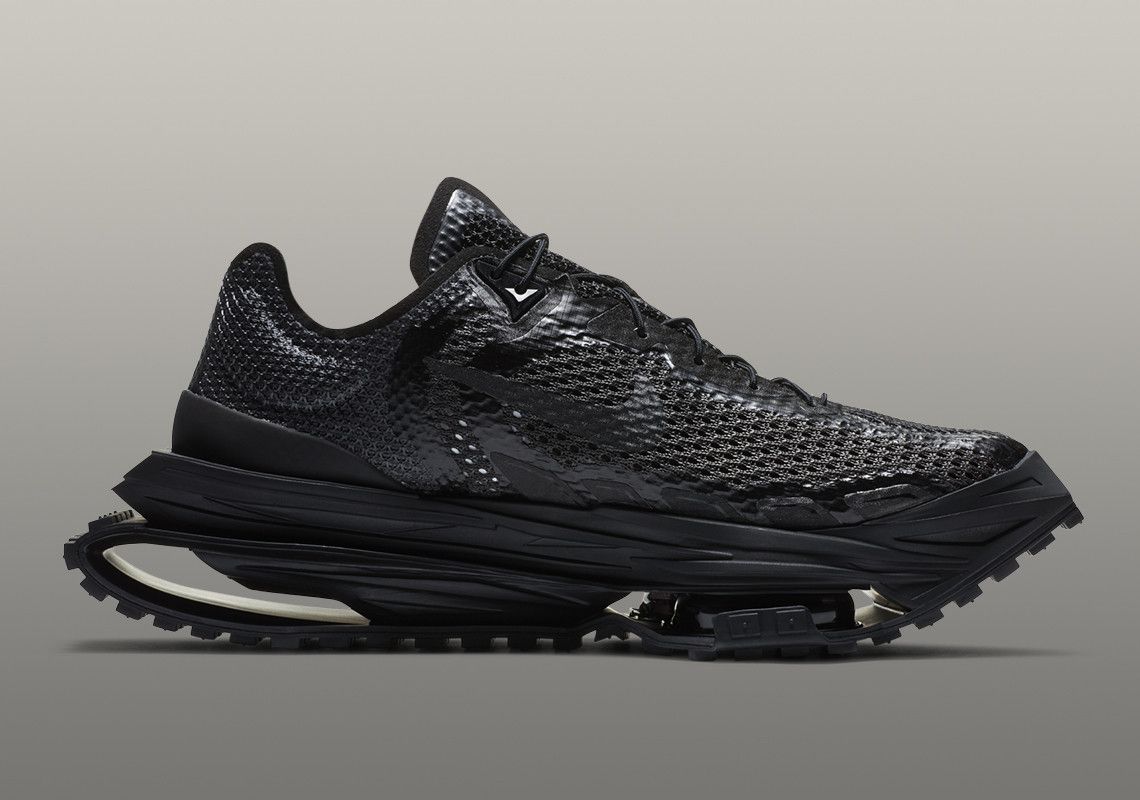 1017 ALYX 9SM Nike Zoom MMW 004 Triple Black Size US 13 / EU 46 - 3 Thumbnail