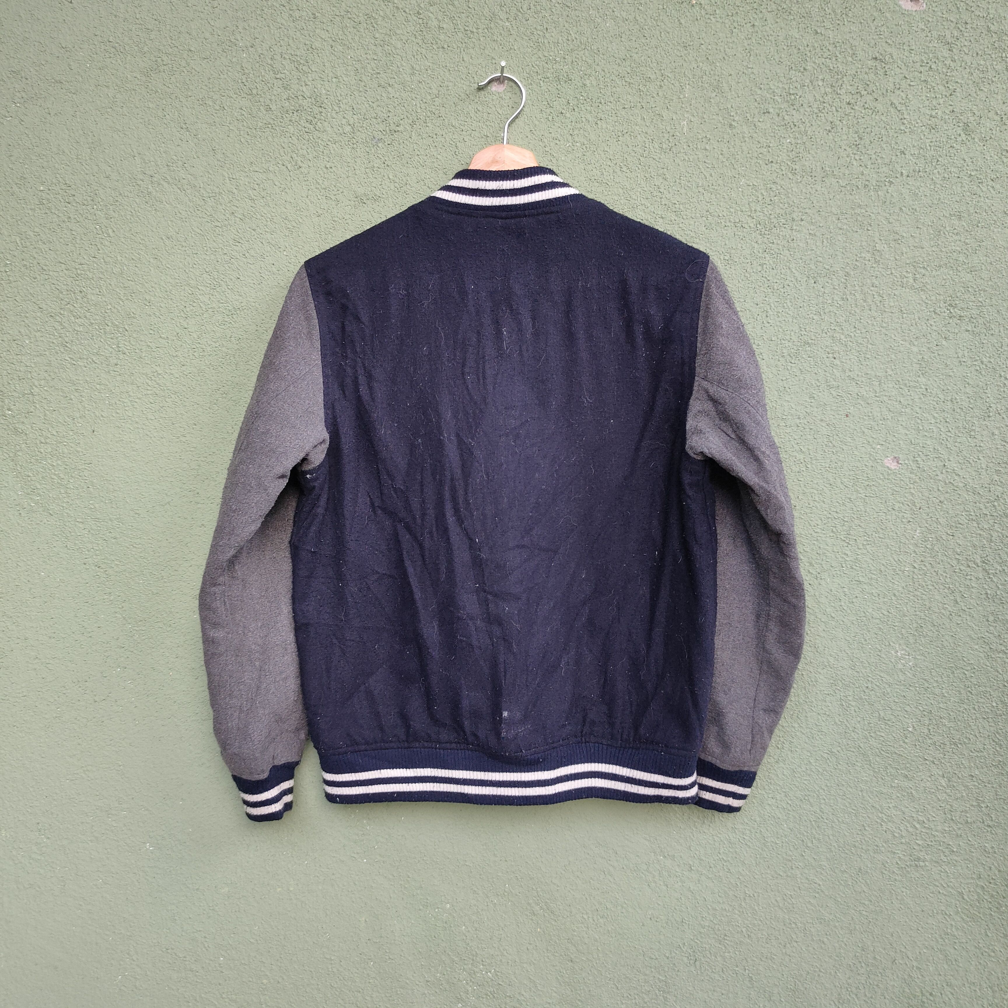 Harris Tweed Vintage Harris Tweed Authority Button Ups Varsity Jacket Size US S / EU 44-46 / 1 - 11 Thumbnail
