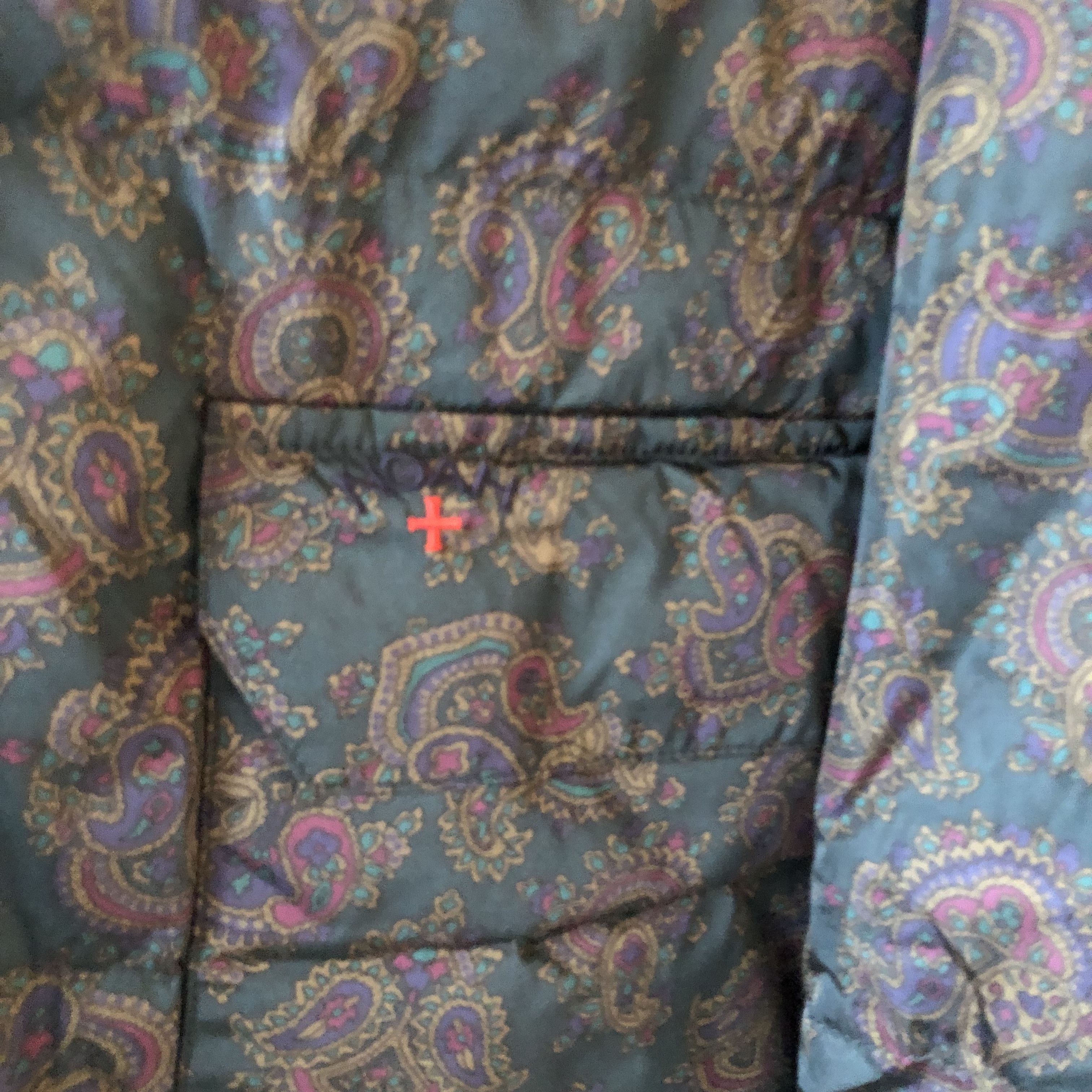 Noah Noah Paisley Cashball Puffer Jacket Size US L / EU 52-54 / 3 - 2 Thumbnail