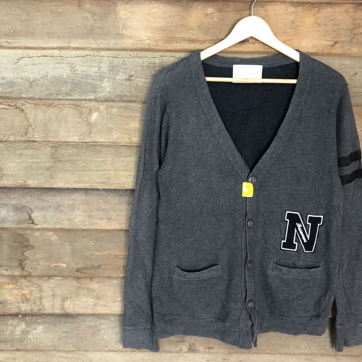 NANO universe DL Nano Universe Japan Grey Cardigan #3262 Size US M / EU 48-50 / 2 - 7 Thumbnail