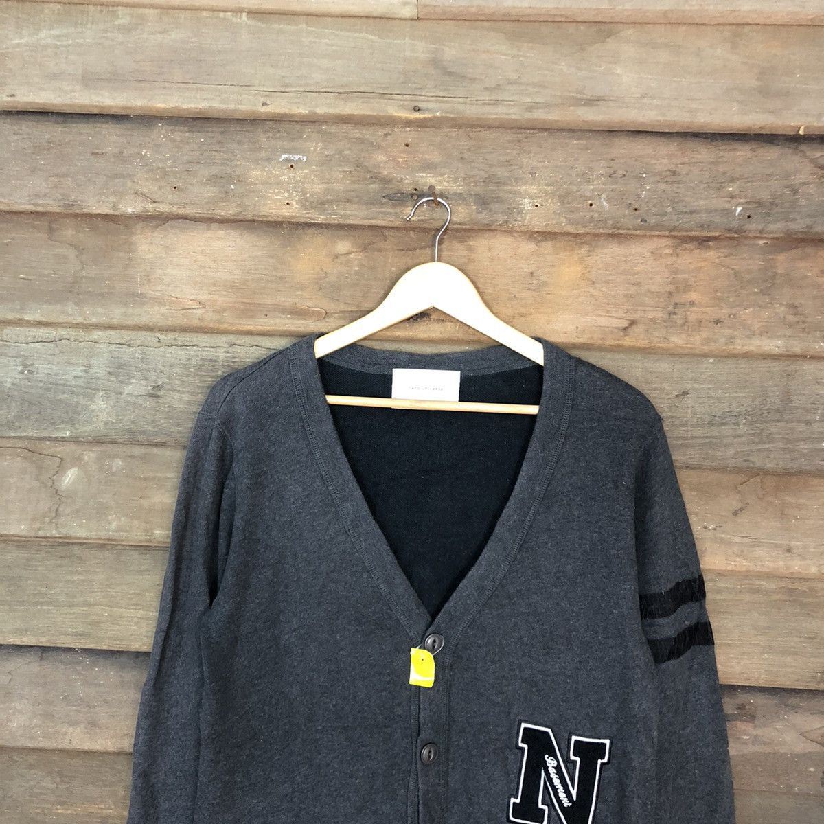 NANO universe DL Nano Universe Japan Grey Cardigan #3262 Size US M / EU 48-50 / 2 - 2 Thumbnail