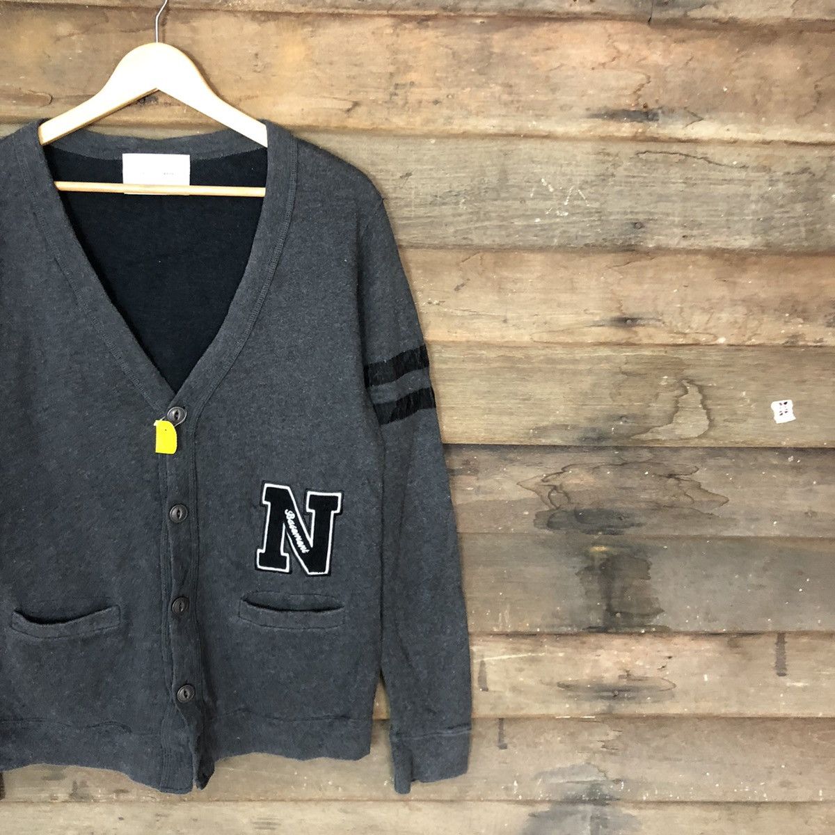 NANO universe DL Nano Universe Japan Grey Cardigan #3262 Size US M / EU 48-50 / 2 - 5 Thumbnail