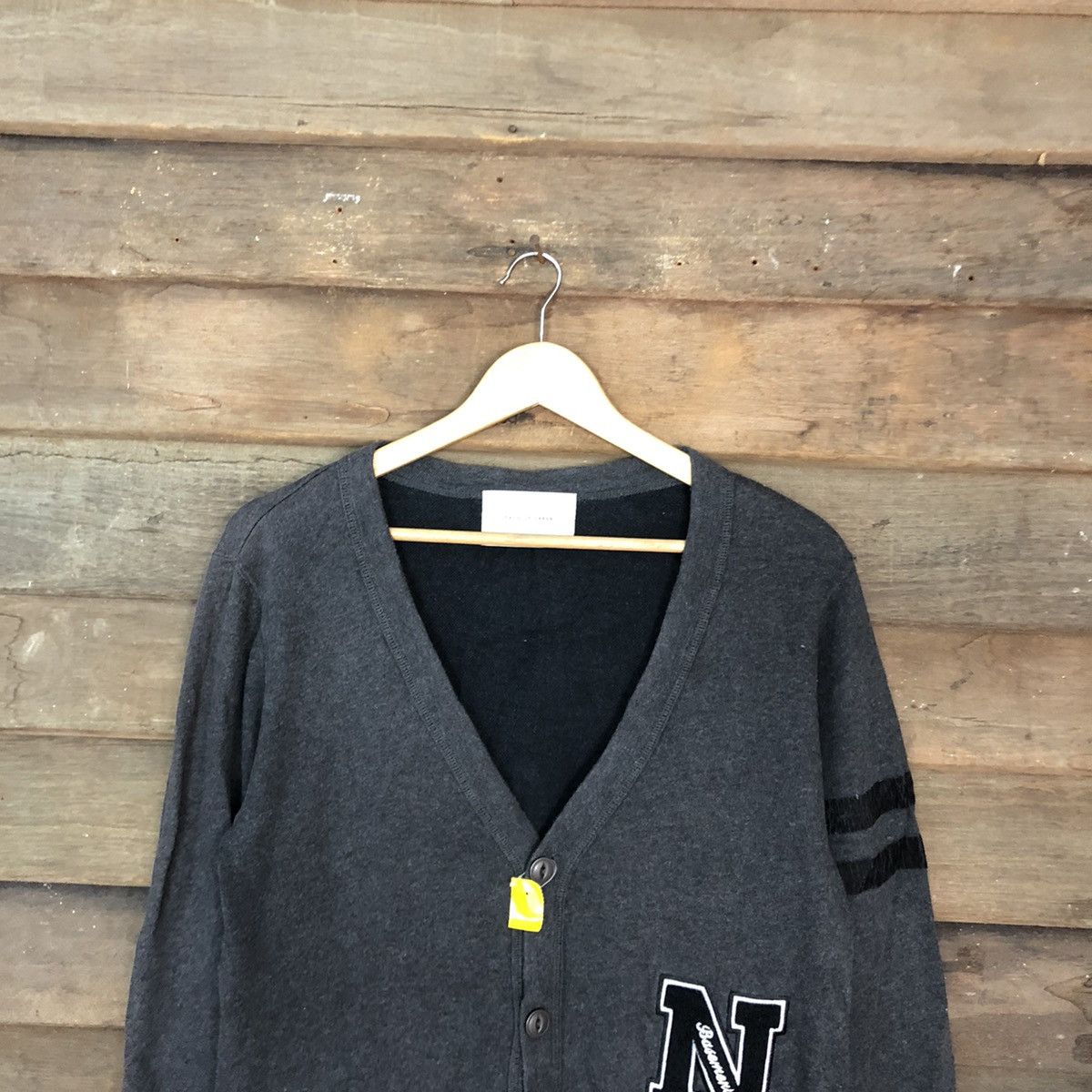 NANO universe DL Nano Universe Japan Grey Cardigan #3262 Size US M / EU 48-50 / 2 - 9 Thumbnail