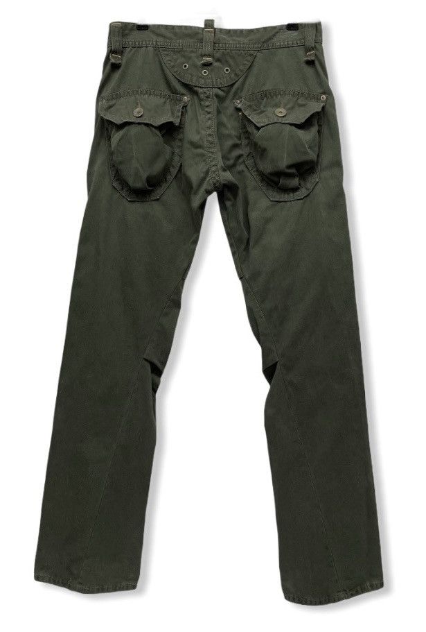 Edwin FYE🔥KHAKI 3D Pocket Bush Cargo Pants Travis Scott Style Size US 31 - 3 Thumbnail