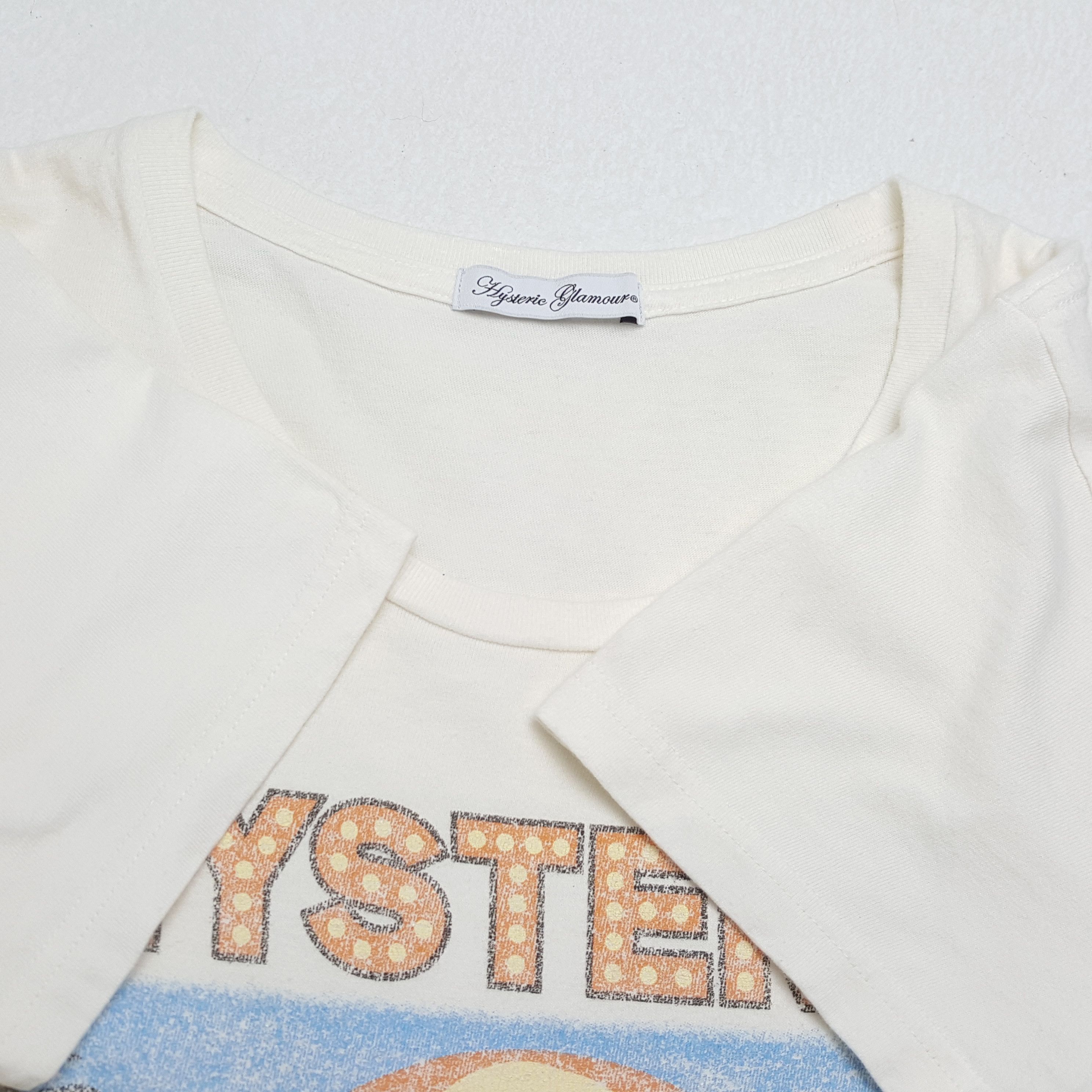 Hysteric Glamour × Japanese Brand × Vintage HYSTERIC GLAMOUR Japanese Brand Streetwear Tshirt Size XS / US 0-2 / IT 36-38 - 6 Thumbnail