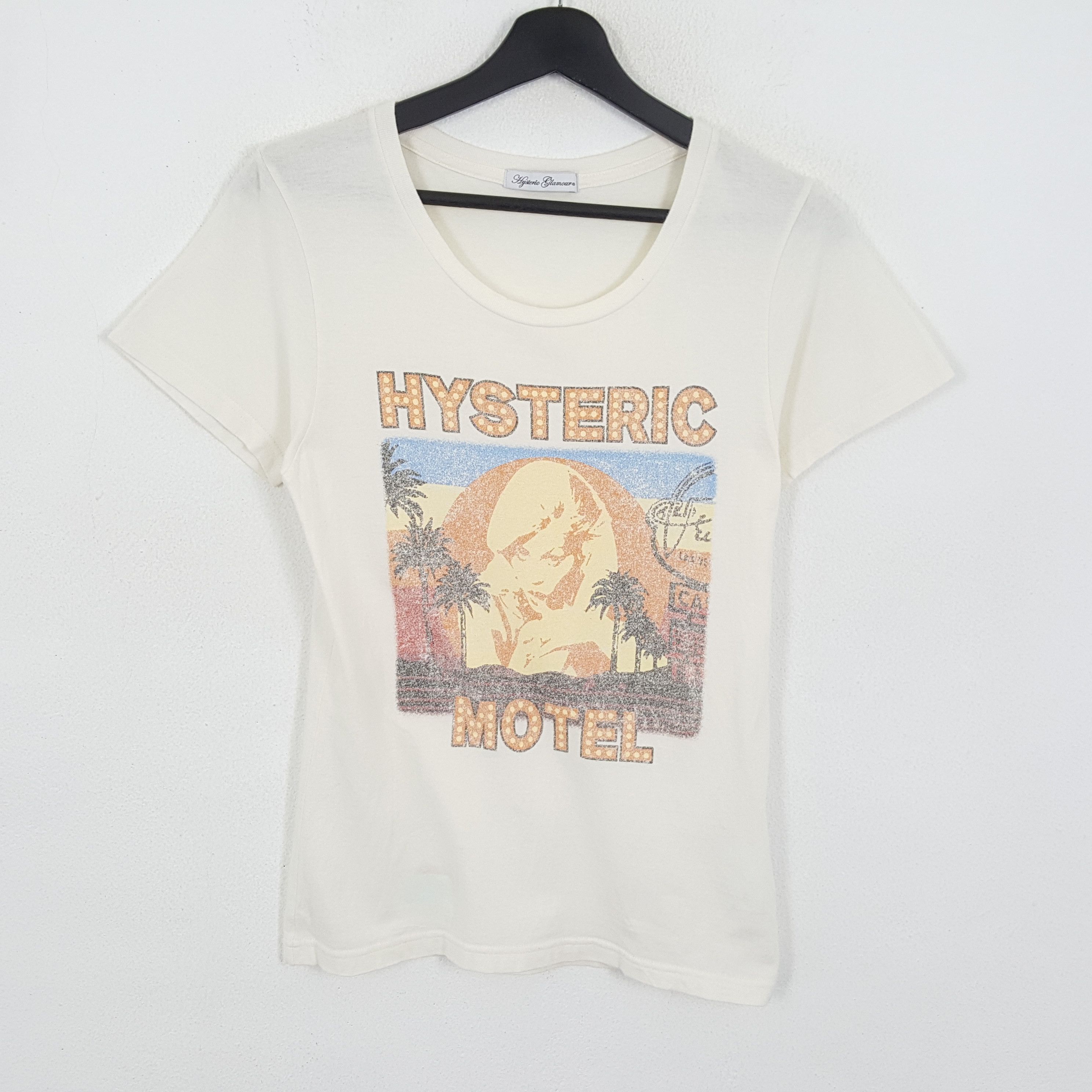 Hysteric Glamour × Japanese Brand × Vintage HYSTERIC GLAMOUR Japanese Brand Streetwear Tshirt Size XS / US 0-2 / IT 36-38 - 1 Thumbnail