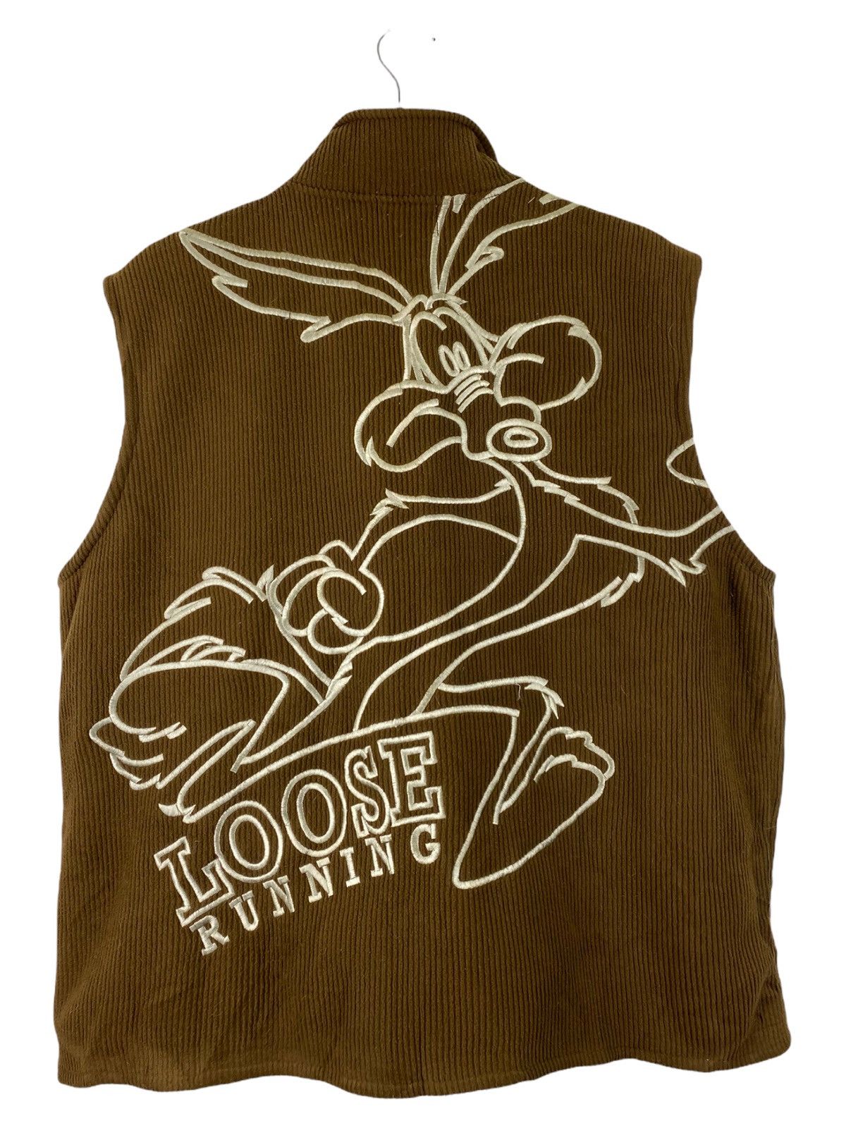 American Apparel × Cartoon Network American feeling all embroidery zip up vest Size US L / EU 52-54 / 3 - 2 Thumbnail