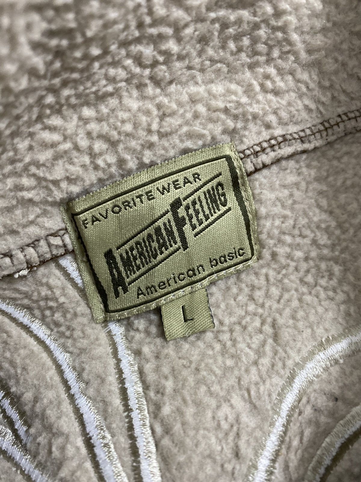 American Apparel × Cartoon Network American feeling all embroidery zip up vest Size US L / EU 52-54 / 3 - 6 Thumbnail