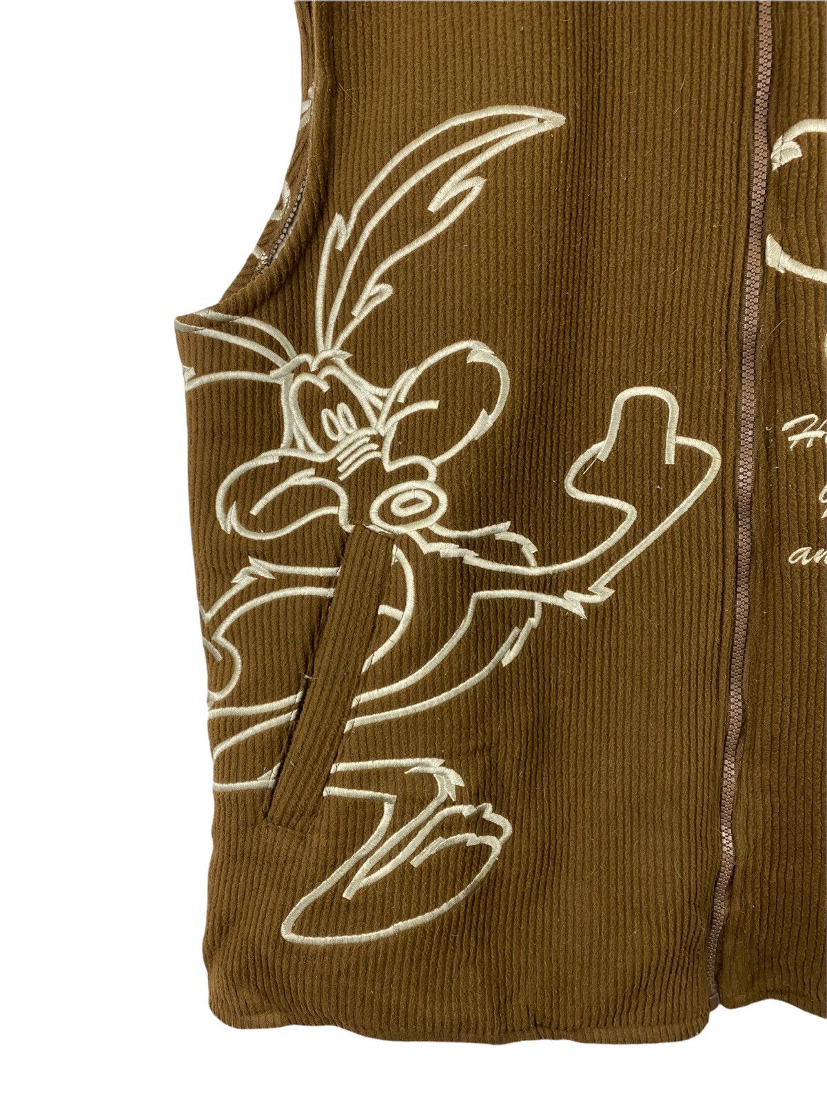 American Apparel × Cartoon Network American feeling all embroidery zip up vest Size US L / EU 52-54 / 3 - 5 Thumbnail
