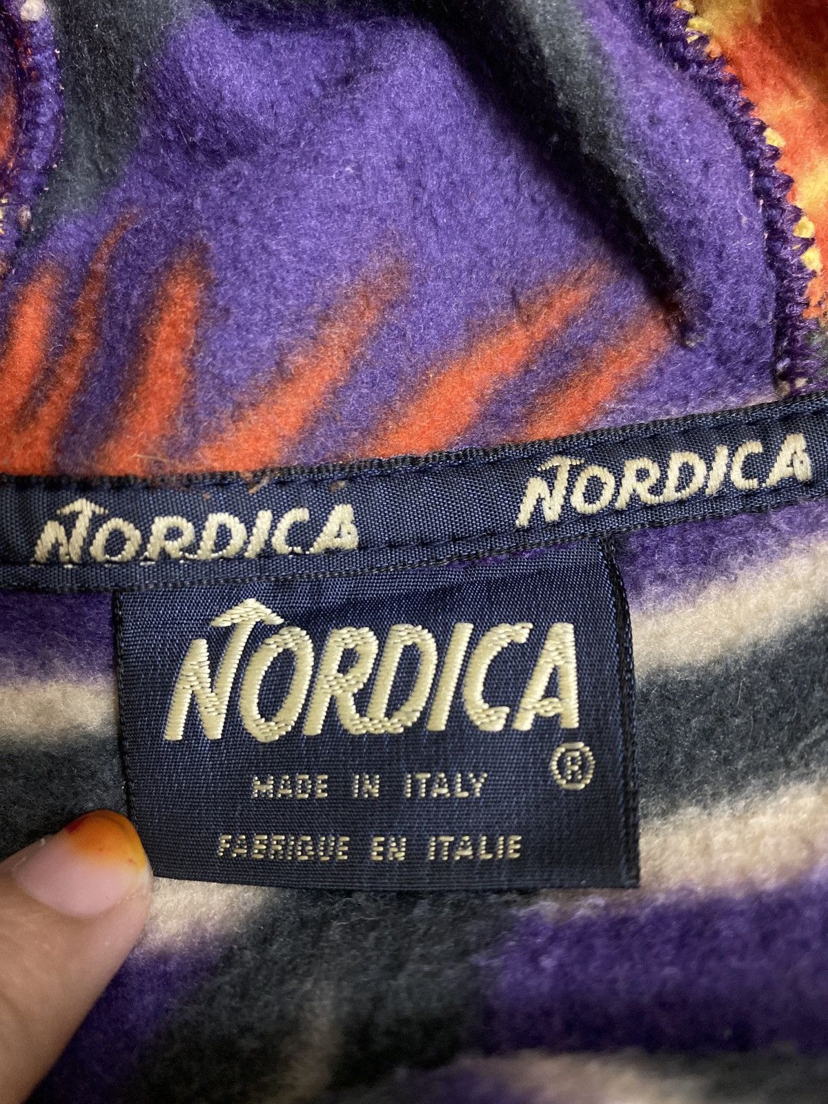 Other Nordica made italy printed fleece hoodies Size US M / EU 48-50 / 2 - 3 Thumbnail